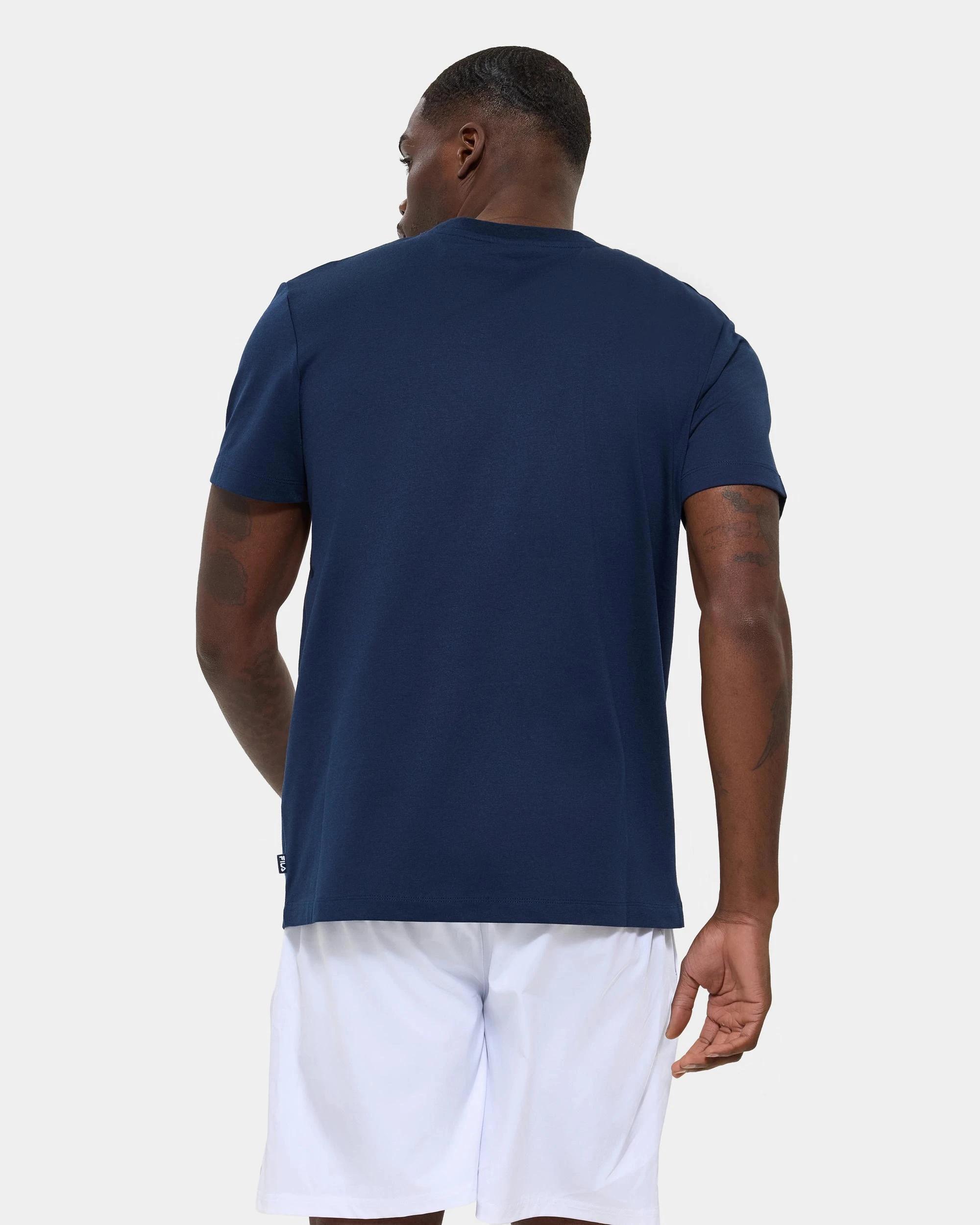 3 Monte Short Sleeve T-Shirt - Fila NAVY, 3 of 6