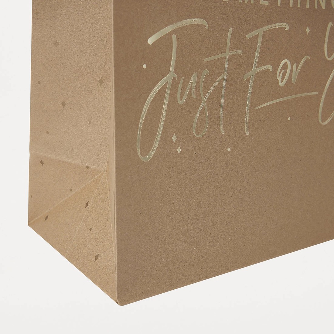 4 Just For You Kraft Gift Bag - Large, 4 of 8