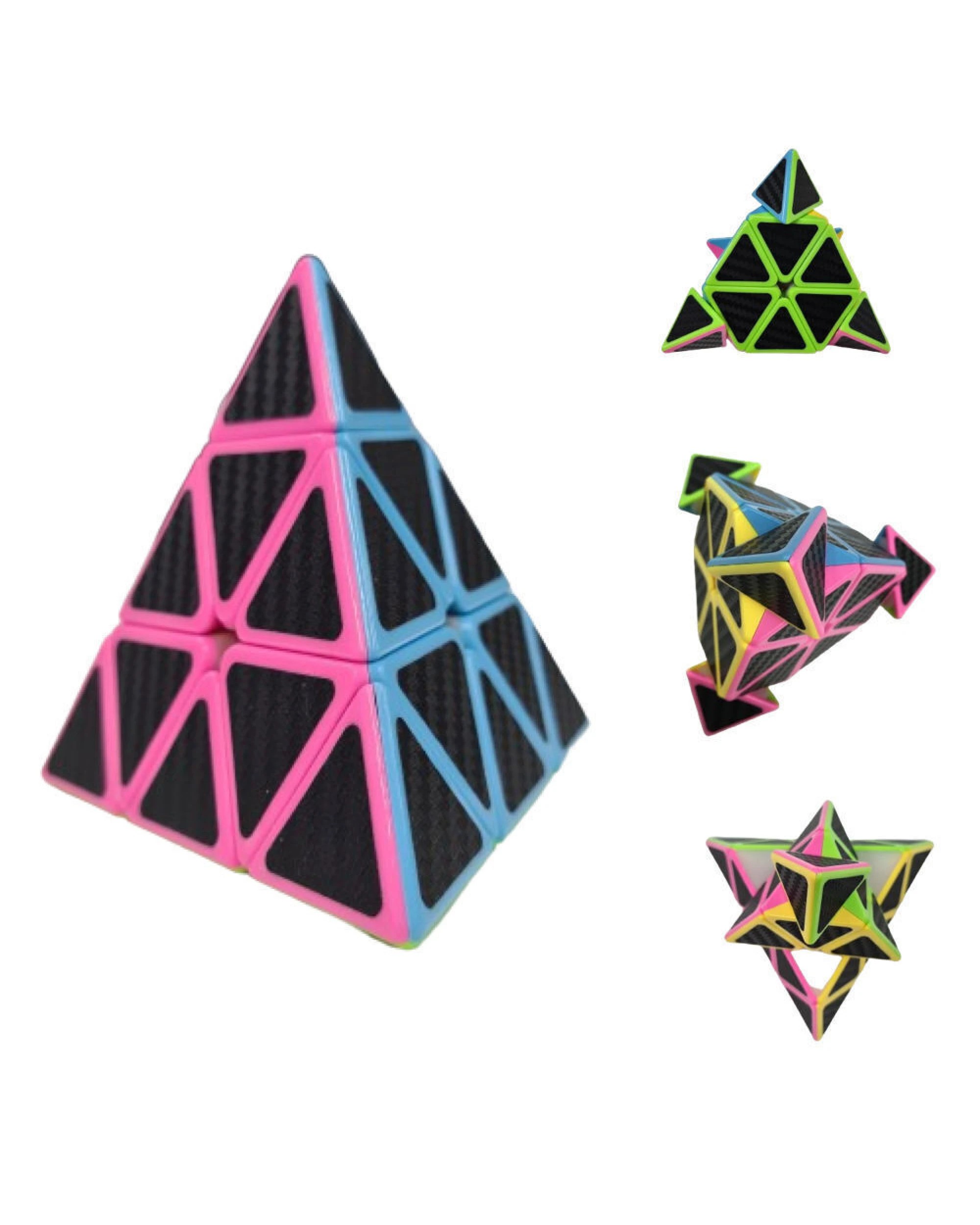 1 BR Home Triangle Speed Cube Puzzle for Brain Teaser Fun, 1 of 8
