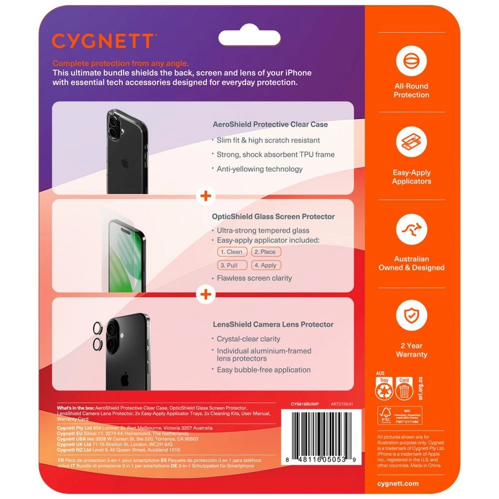 5 Cygnett 360 Bundle iPhone 17, 5 of 5
