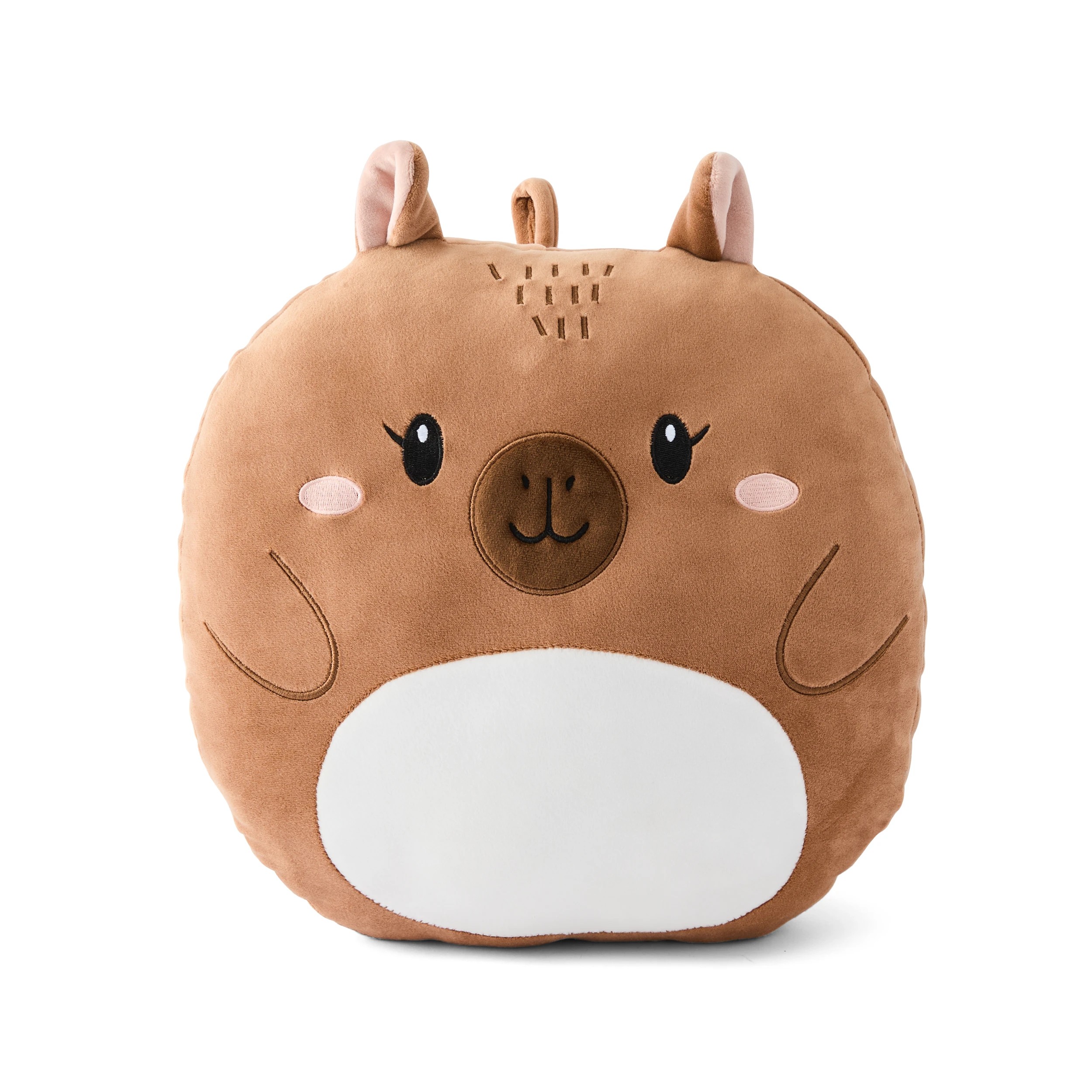 3 2-in-1 Capybara Travel Blanket and Pillow, 3 of 6