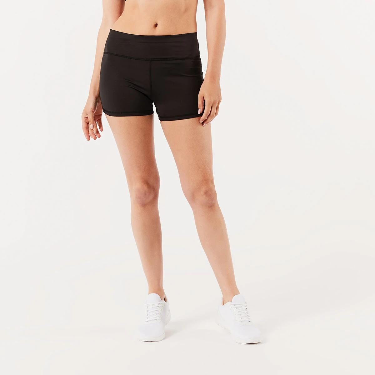 6 Active Womens Micro Bike Shorts BLACK, 6 of 6
