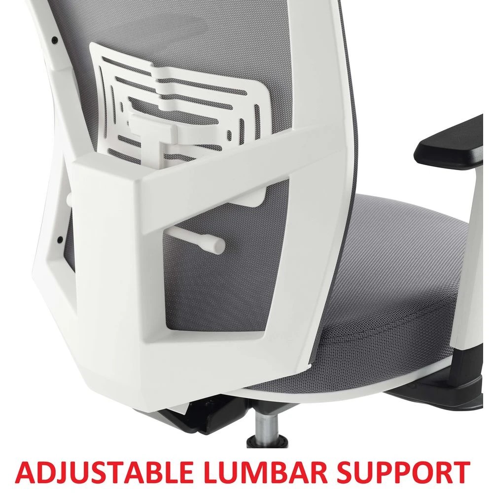 7 Pago Radar III Synchro Ergonomic Mesh Chair Ash Grey Ergonomic Chairs and Desk Chairs, 7 of 10