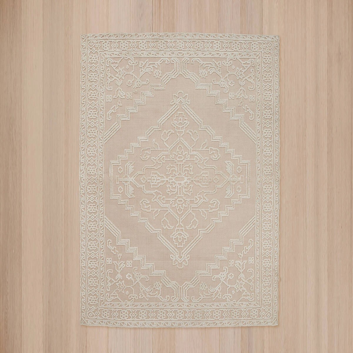 5 Lily Rug - Beige, Extra Large - 270cm x 180cm, 5 of 7
