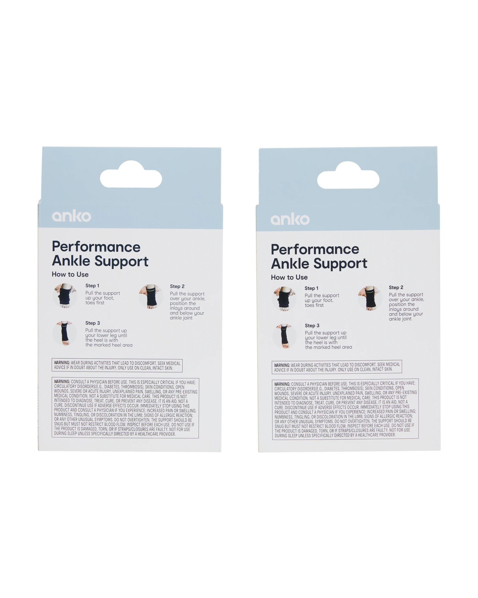 6 Performance Ankle Support - Assorted, 6 of 6
