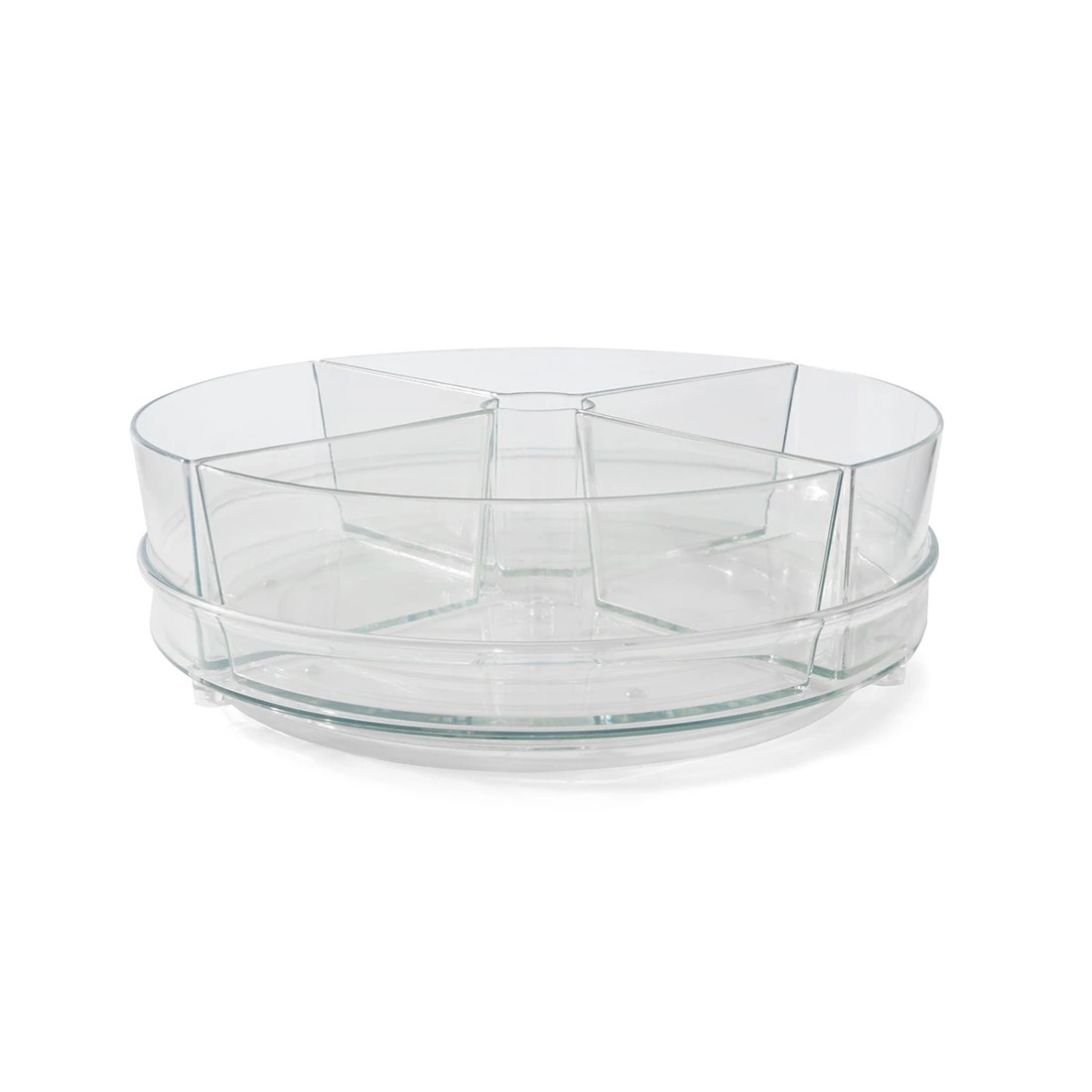 4 Plastic Turntable with Bins, 4 of 9