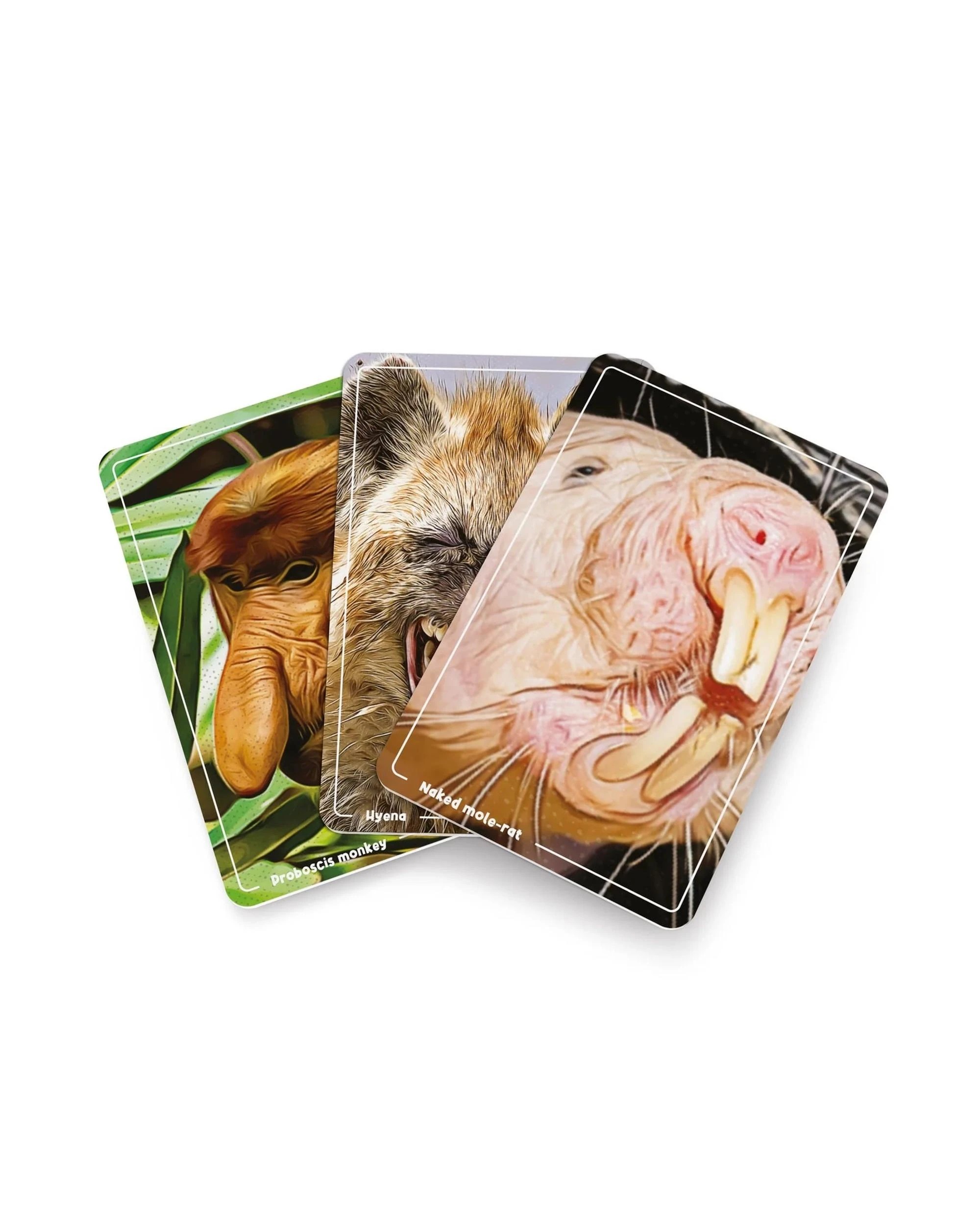 2 Bubblegum Stuff Ugly Animals Card Game, 2 of 5