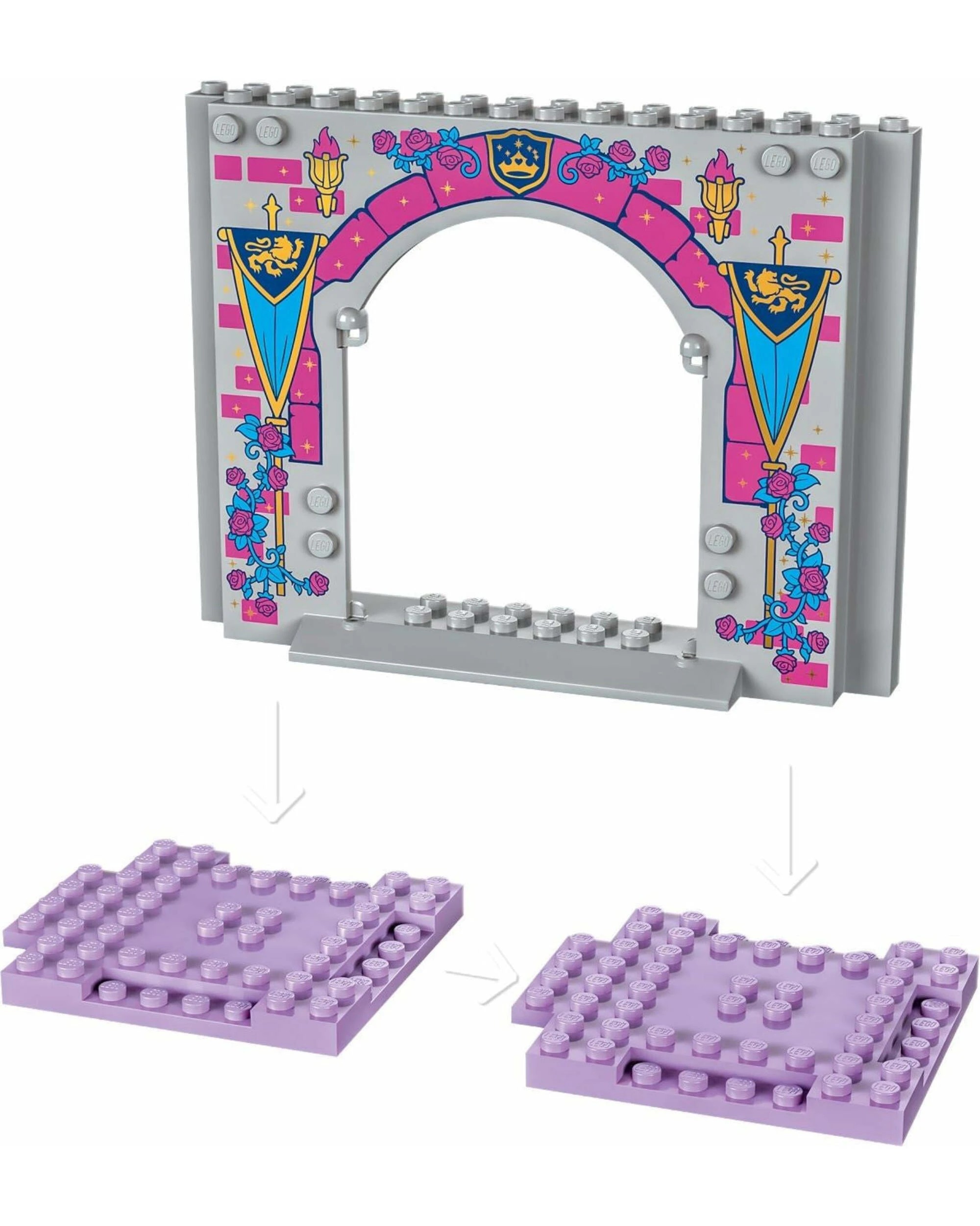 5 LEGO Disney Series 43211 Aurora's Castle, 5 of 5