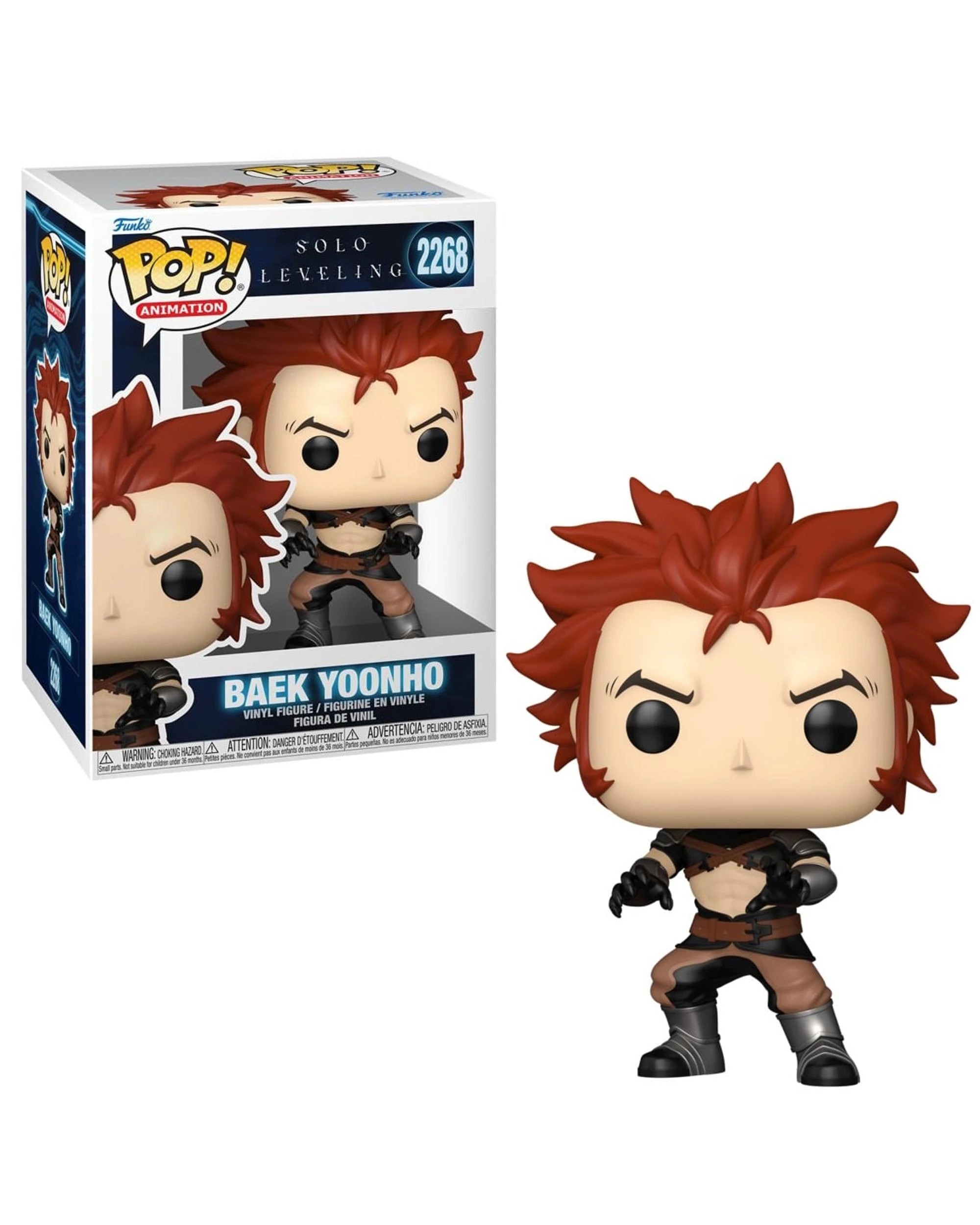 1 Solo Leveling Baek Yoonho Funko POP! Vinyl, 1 of 3