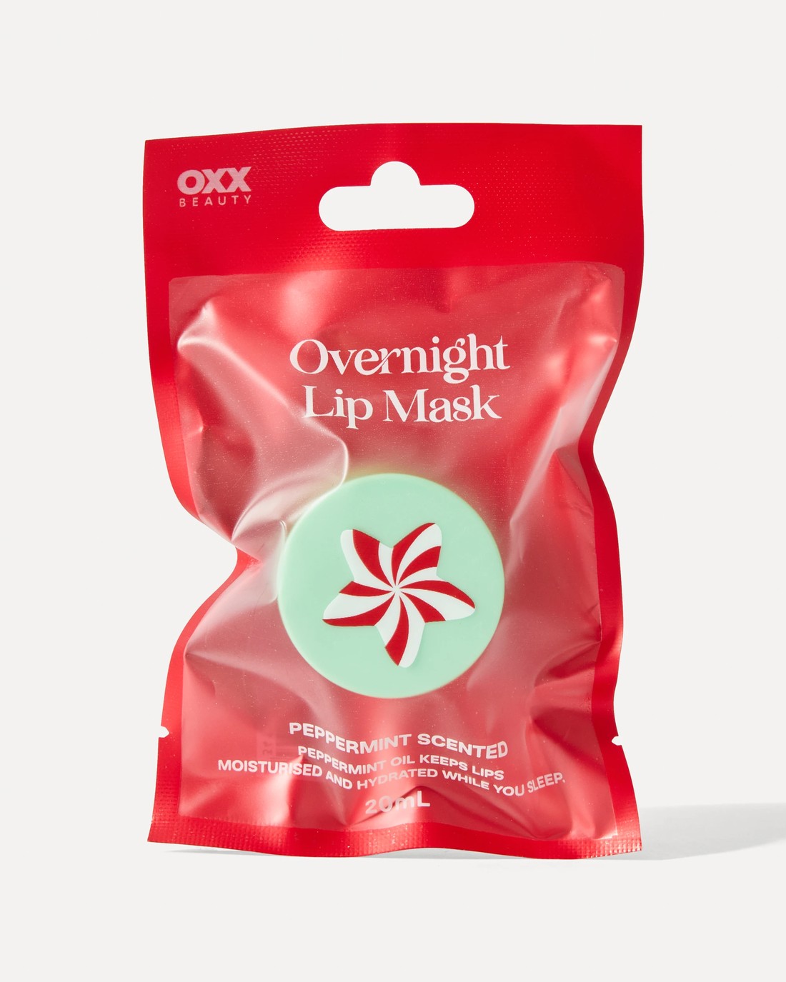 OXX Beauty Overnight Lip Mask 20ml - Peppermint Scented - Kmart