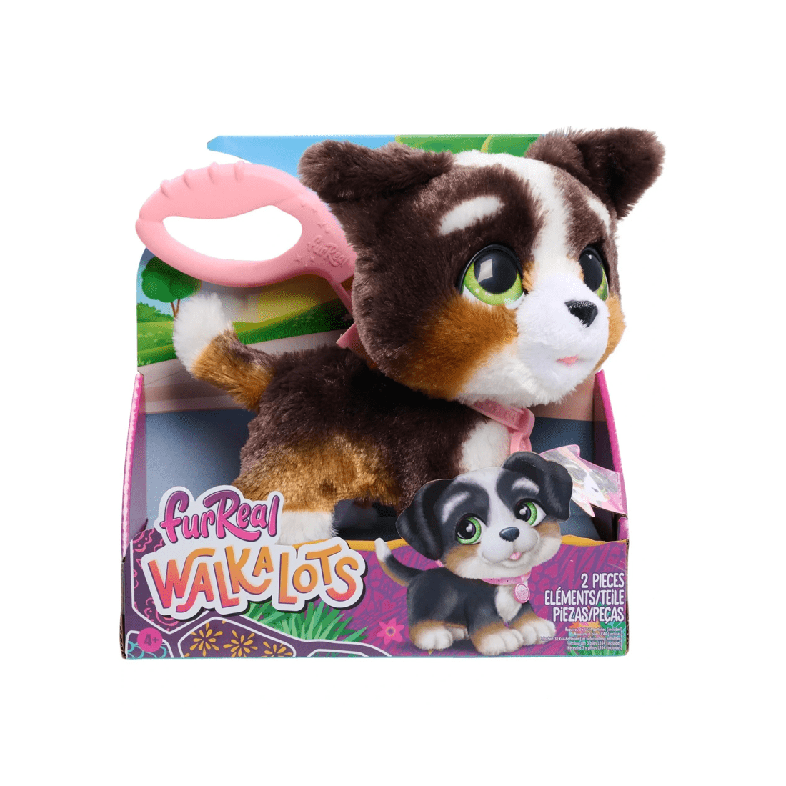 1 Hasbro FurReal Walk-A-Lots Bernedoodle, 1 of 7