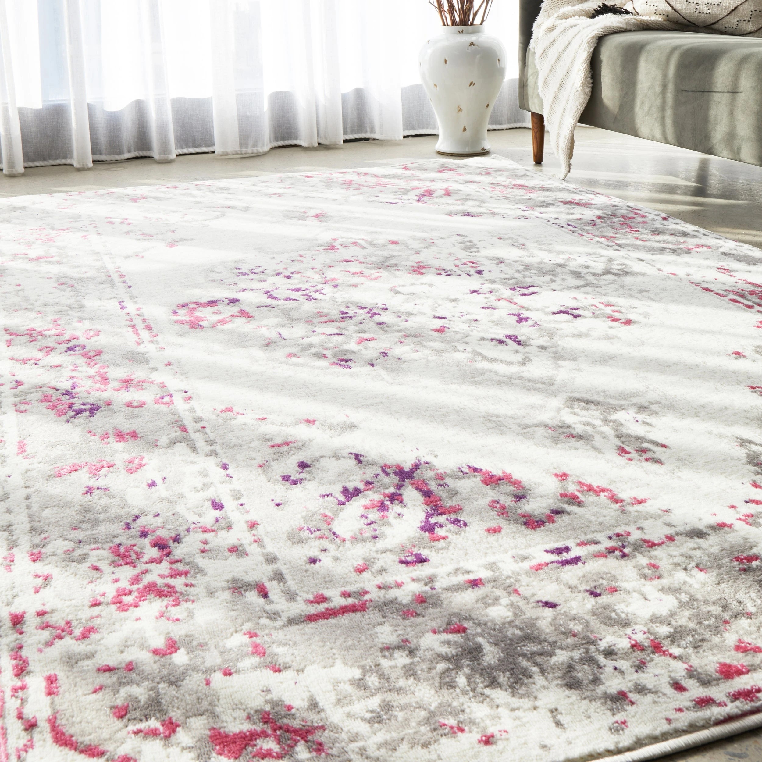 2 Common Ground Rugs Linea 602 400x300cm - White, 2 of 7