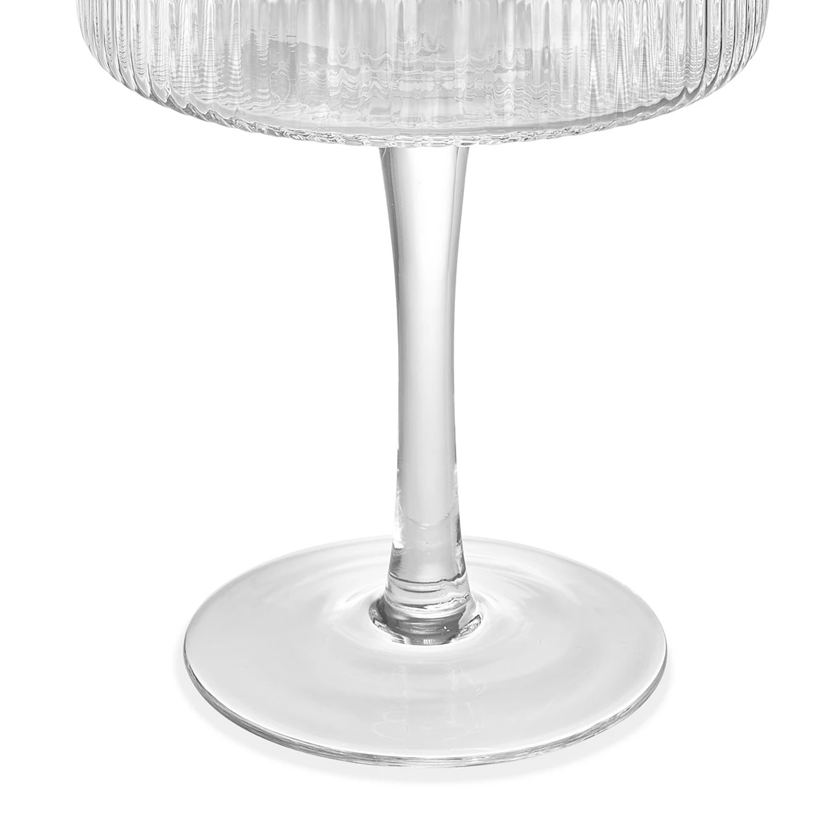 5 4 Linear Coupe Champagne Glasses, 5 of 7
