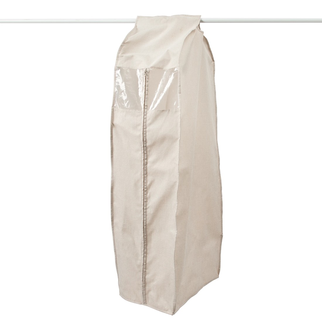 4 Linen Look Garment Bag with Window, 4 of 7