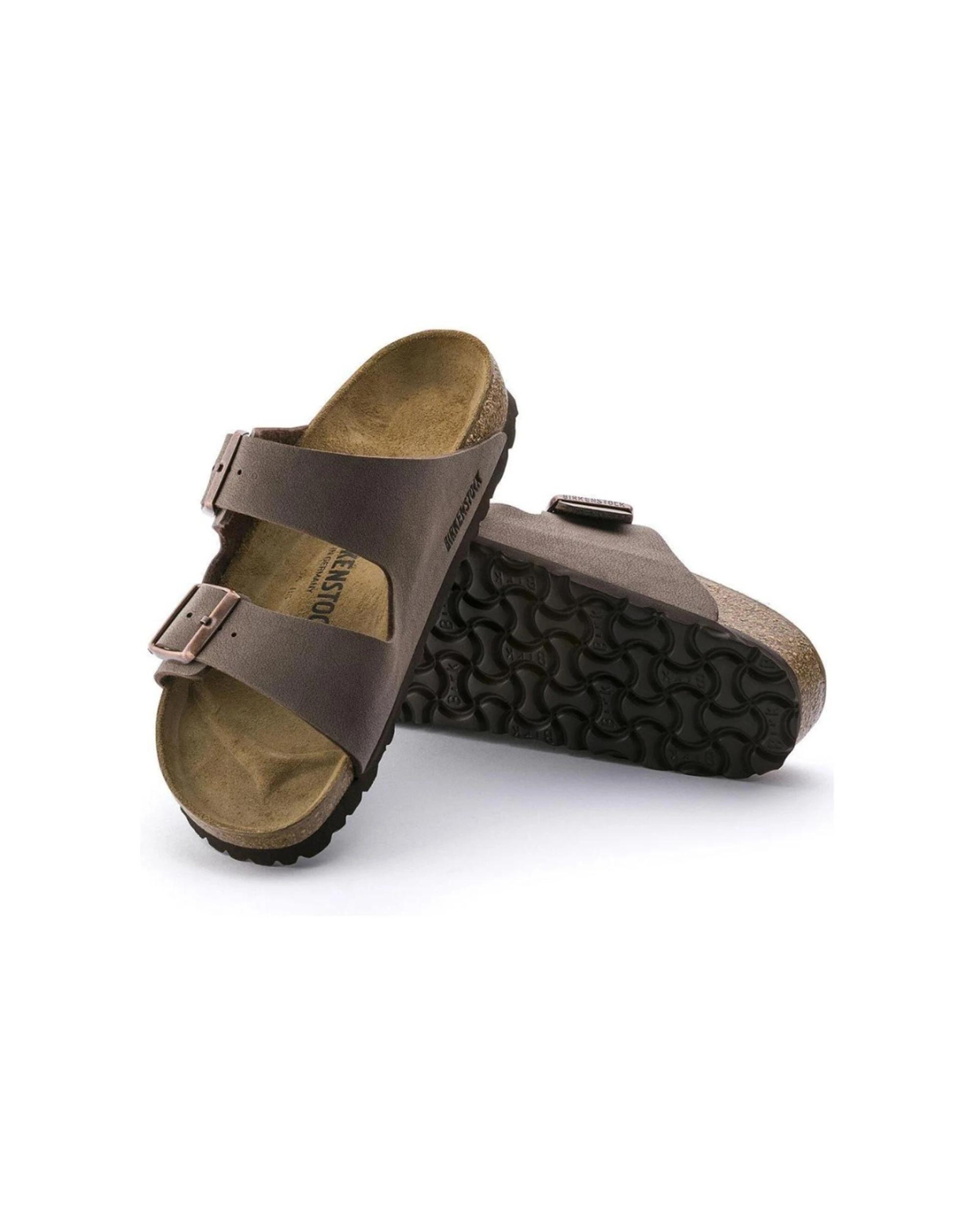 3 Birkenstock Arizona BirkiBuc Sandals Regular Width MOCCA, 3 of 5