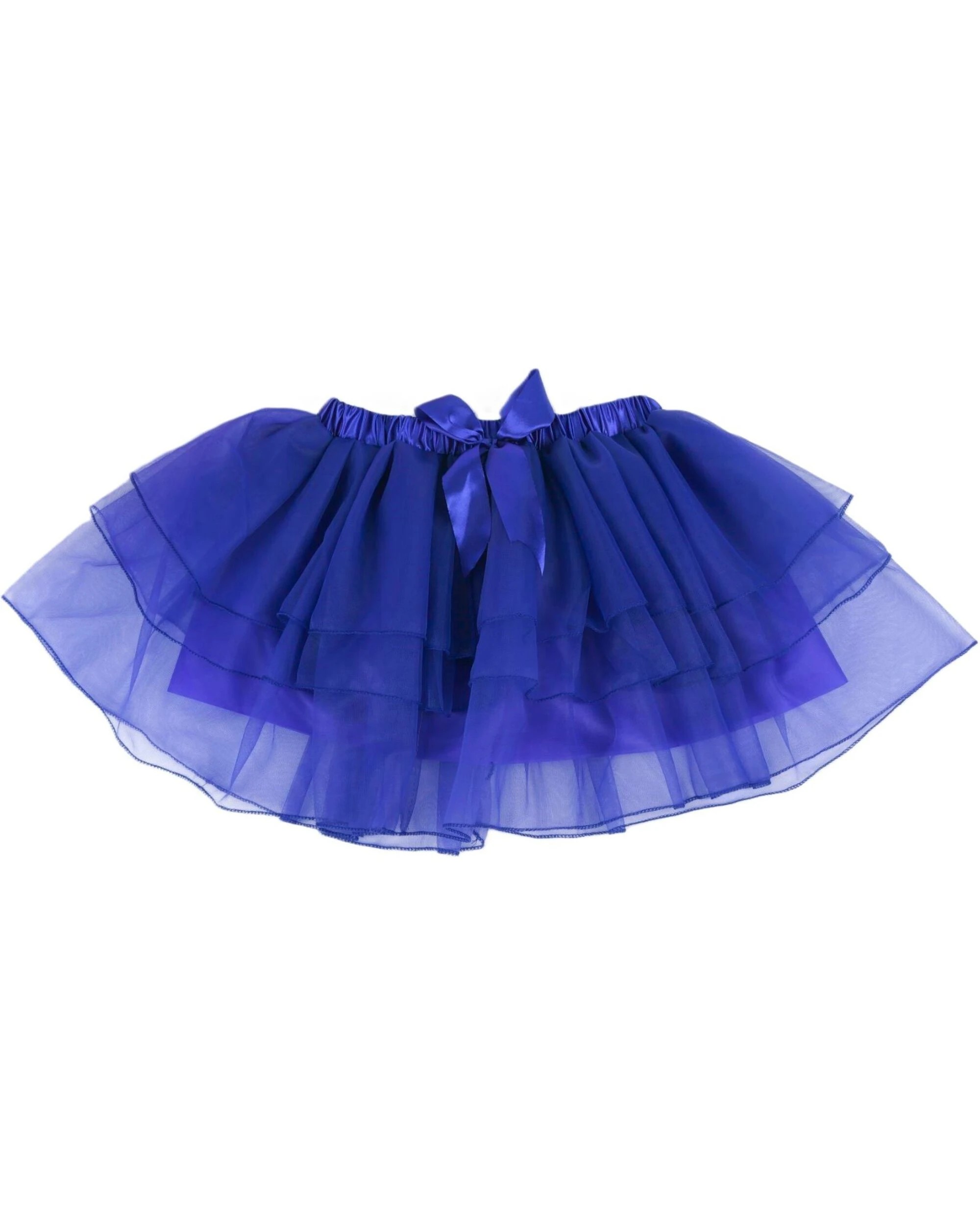 1 Gold Star Adult Layered Deluxe Tutu - ONE SIZE - Blue, 1 of 3