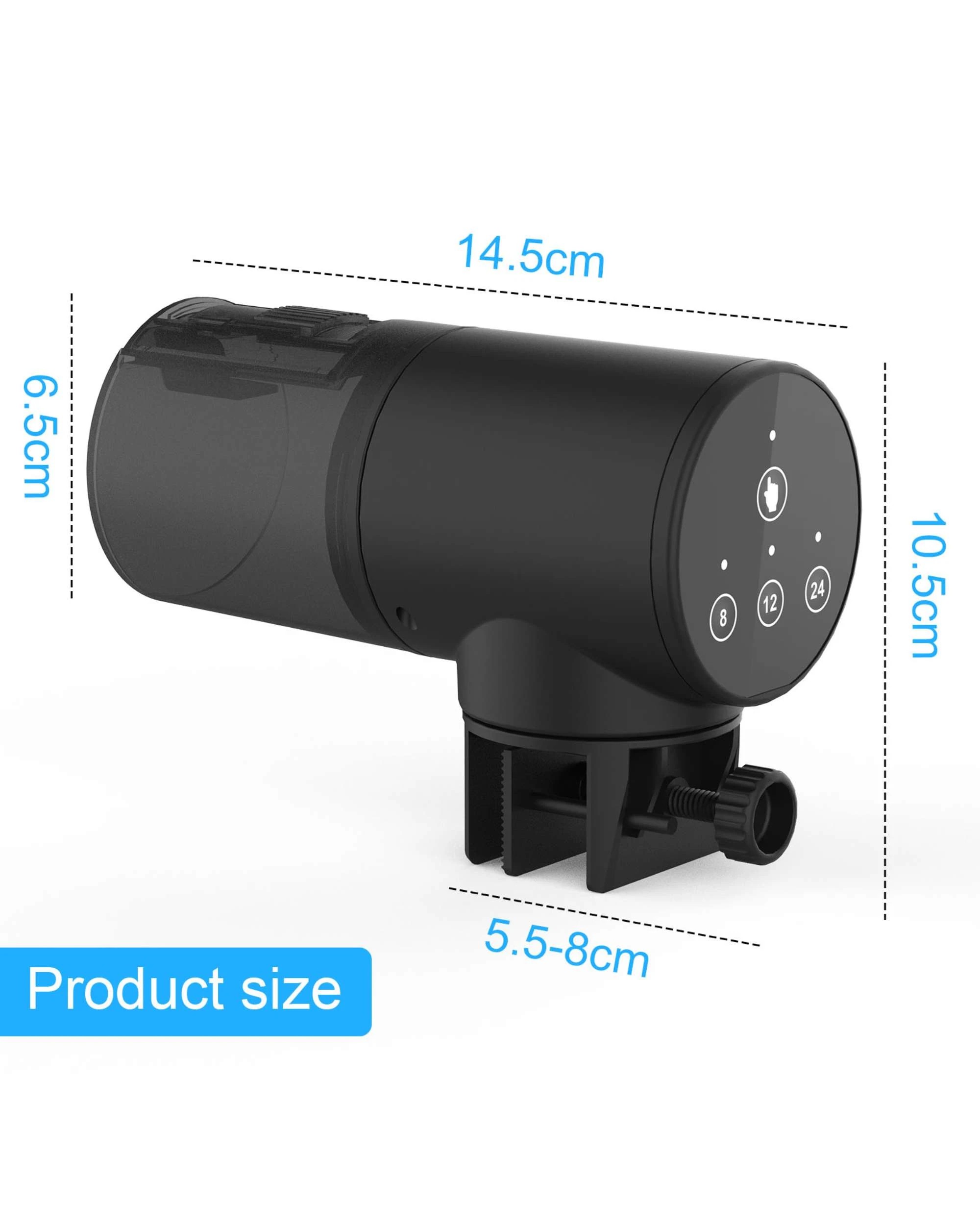 8 Advwin Automatic Fish Feeder Aquarium Timer Food Dispenser, 8 of 8