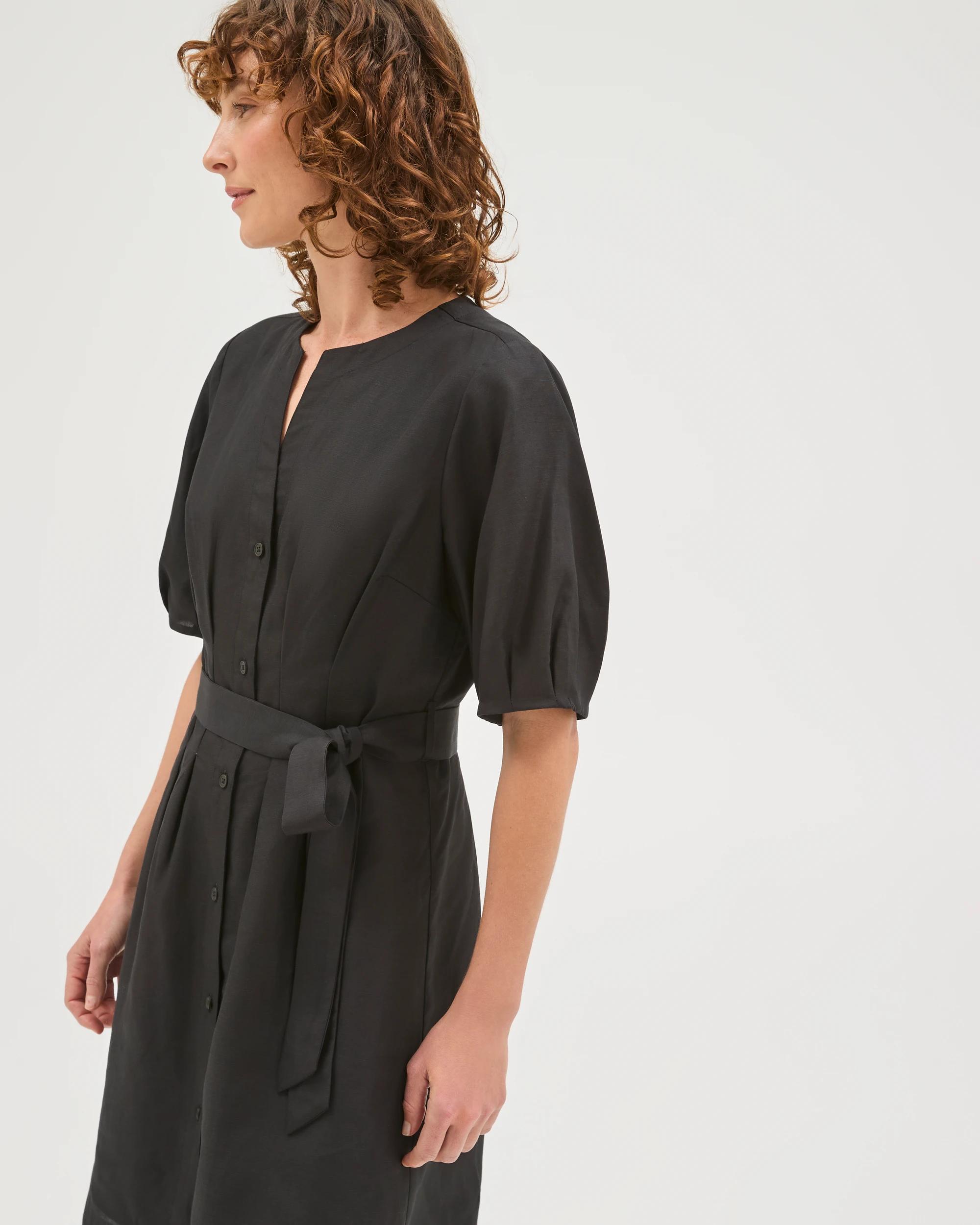 3 Preview Kylie Seam Mini Dress BLACK, 3 of 7