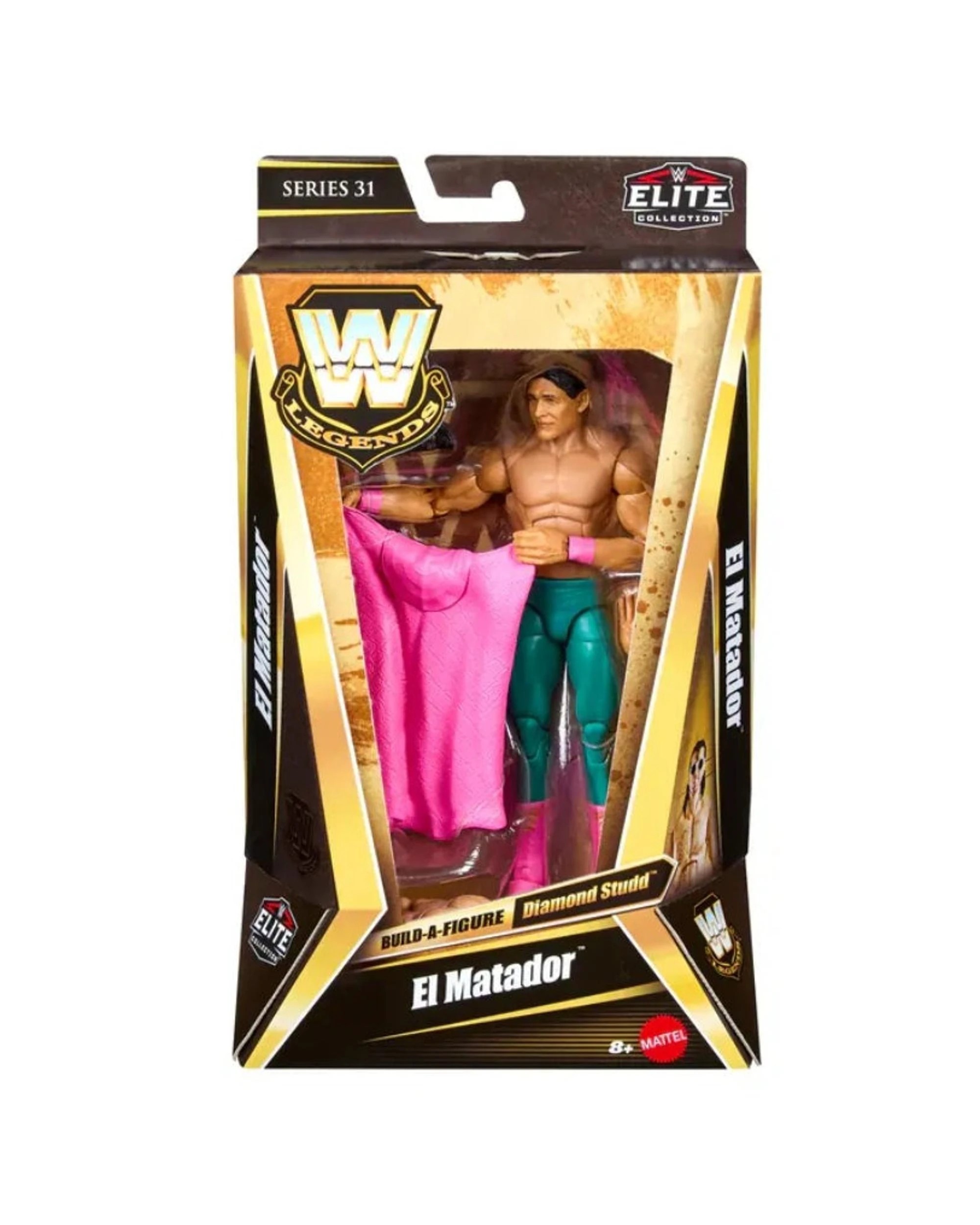 1 WWE Elite Collection Legends El Matador Action Figure, 1 of 7
