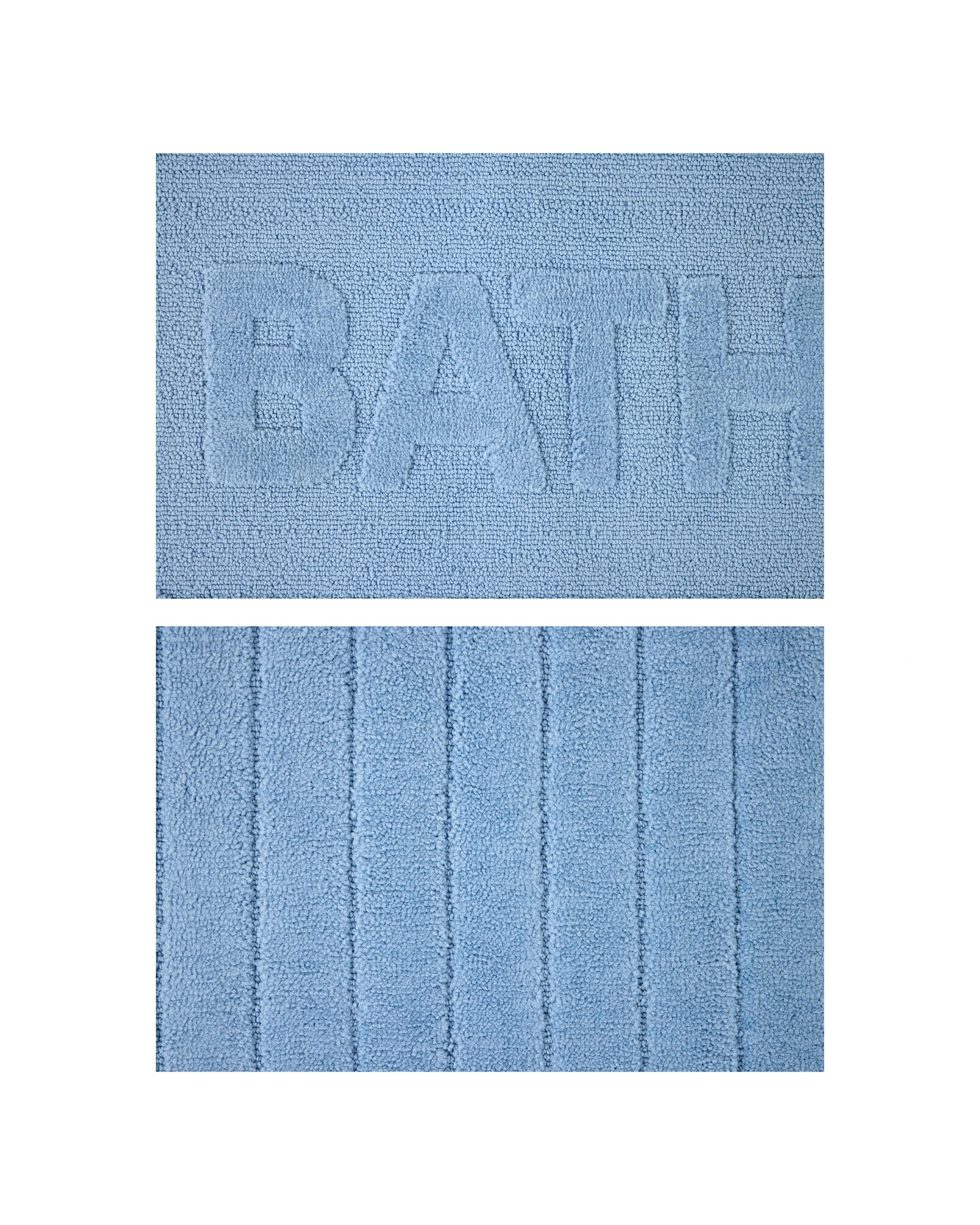 4 Set of 2 Bathmats - Blue, 4 of 5