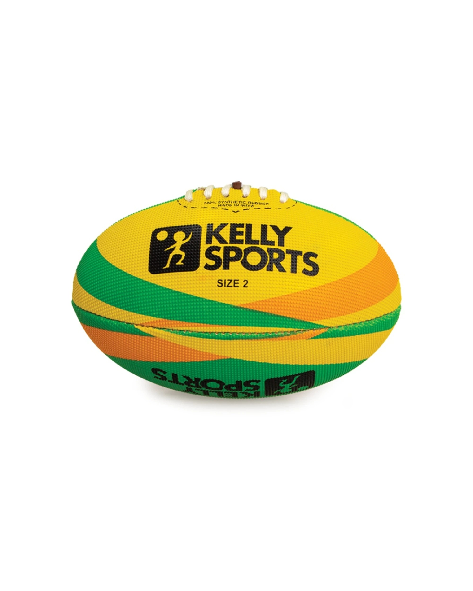 1 Victor Sports Kelly Football Synthetic Size 2 Durable All Weather - Multi, 1 of 4