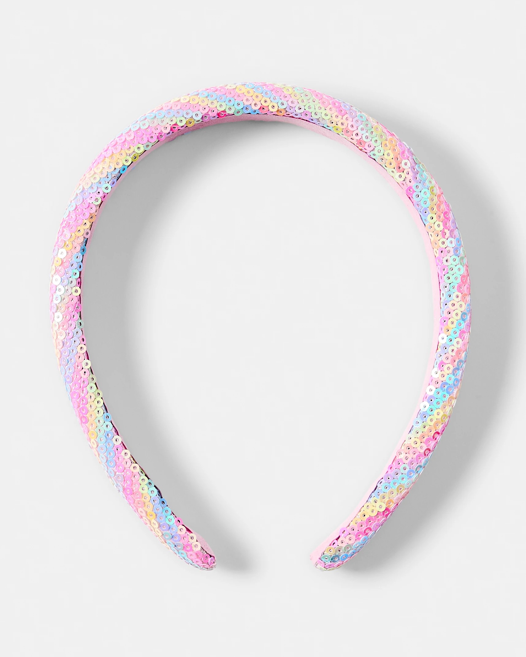 3 Pink Sequin Headband, 3 of 4