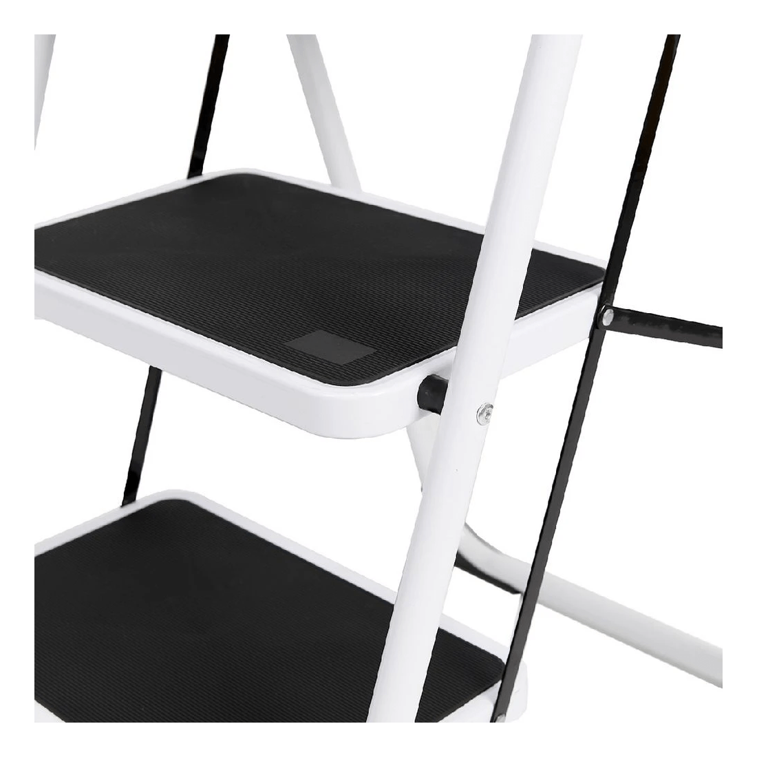 3 J.Burrows 120kg 3 Step Ladder White, 3 of 7