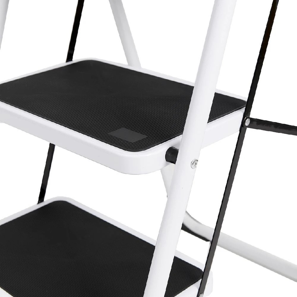 3 J.Burrows 120kg 3 Step Ladder White, 3 of 7