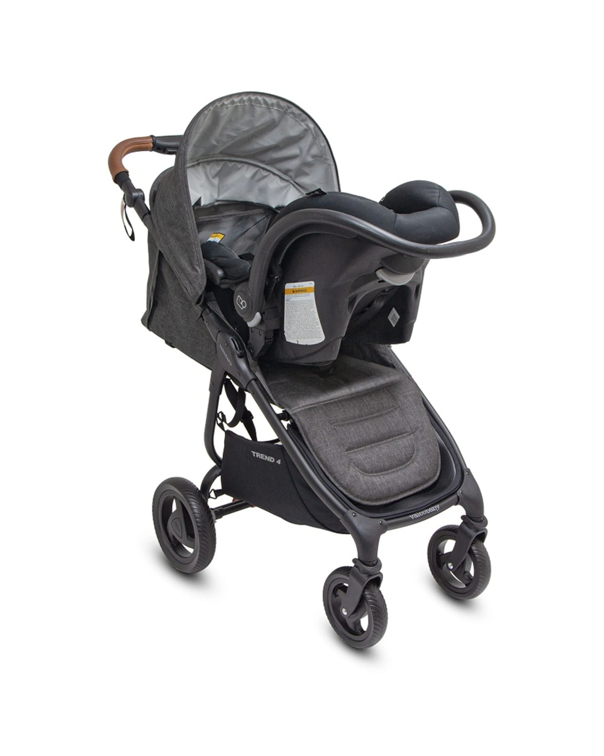 3 ValcoBaby Maxi Cosi Car Capsule Adaptor Accessory For Trend 4 Pram Stroller - Black, 3 of 6