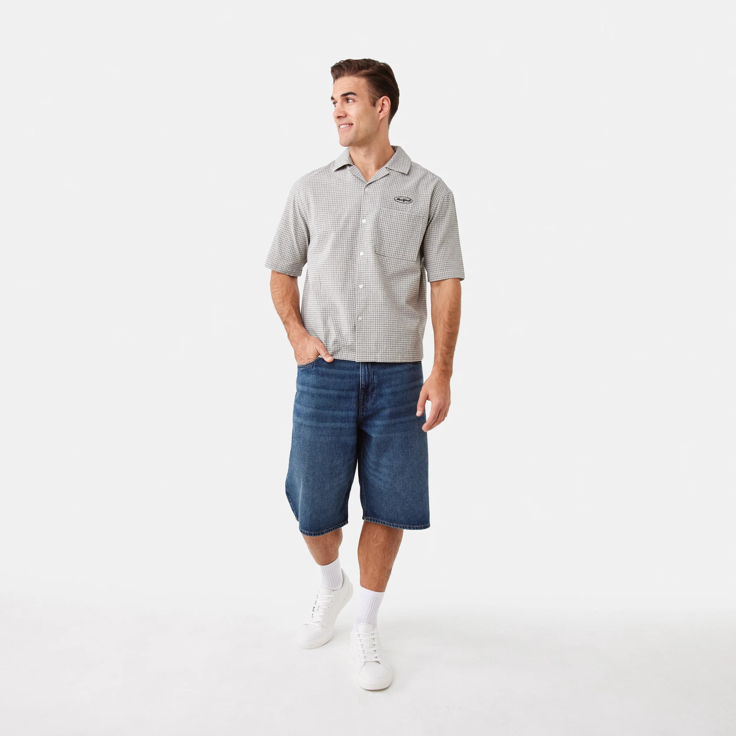 2 Short Sleeve Boxy Shirt Bge Ntrl, 2 of 8
