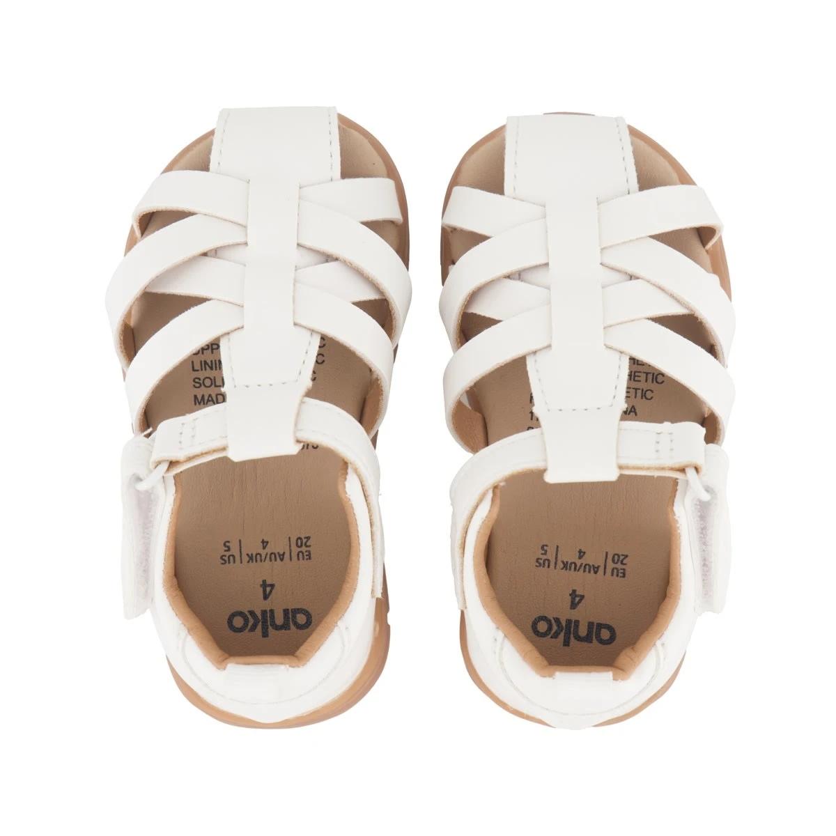 3 Baby Sandals WHITE, 3 of 4