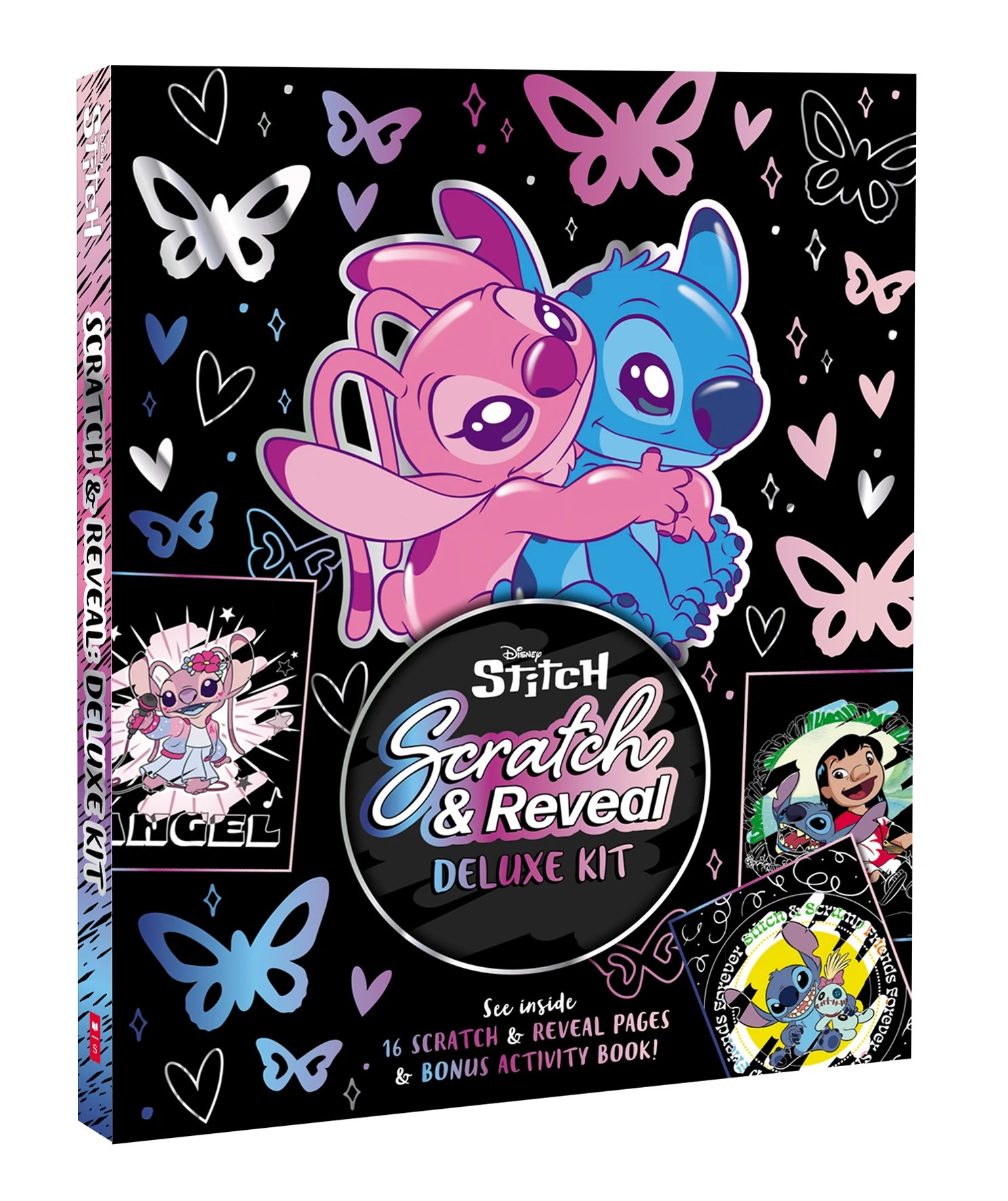1 Disney Stitch Scratch and Reveal Deluxe Kit - Book, 1 of 2