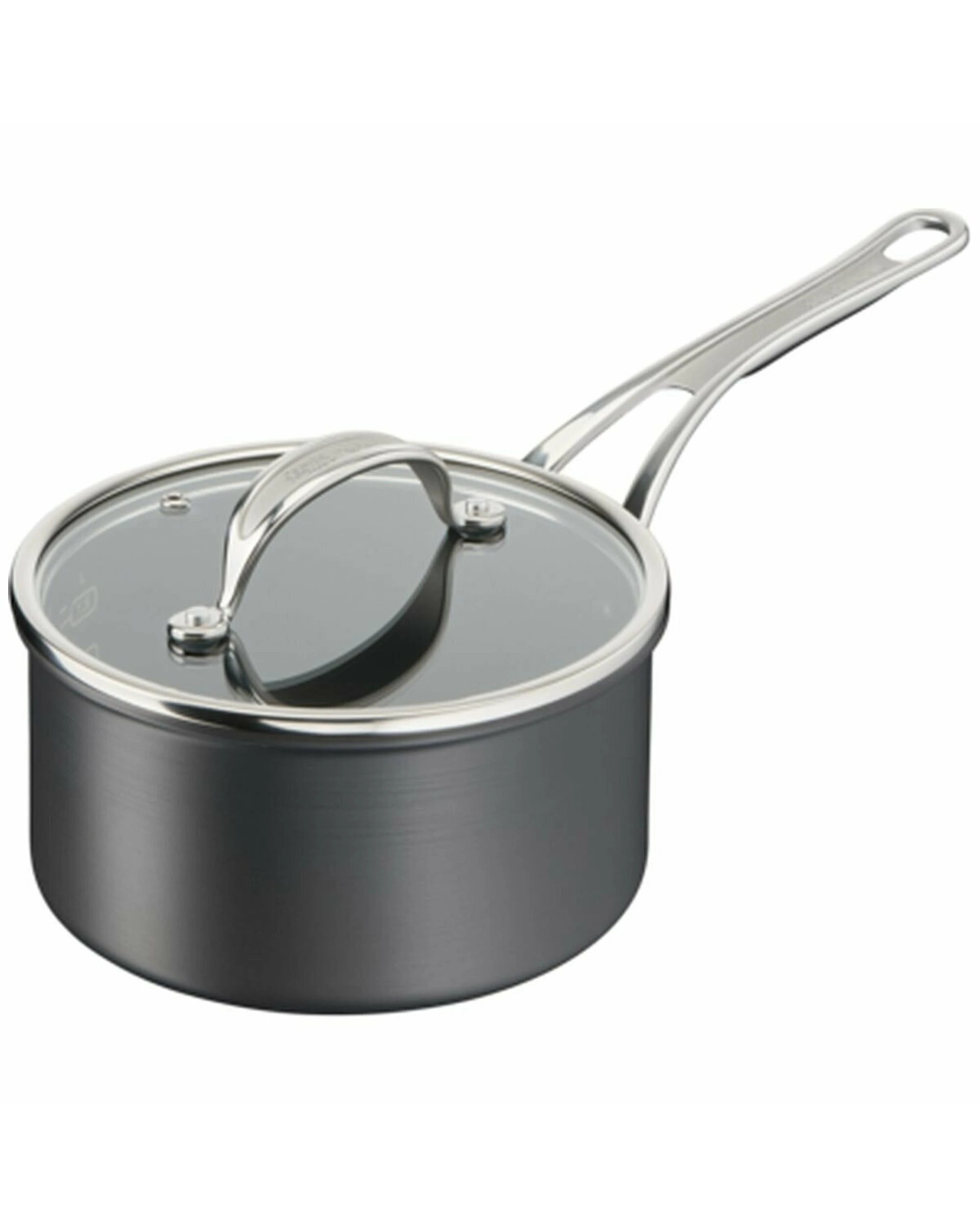 1 Tefal 2.2L Jamie Oliver Cook's Classics 18cm Induction Non-Stick Hard Anodised Saucepan, 1 of 5