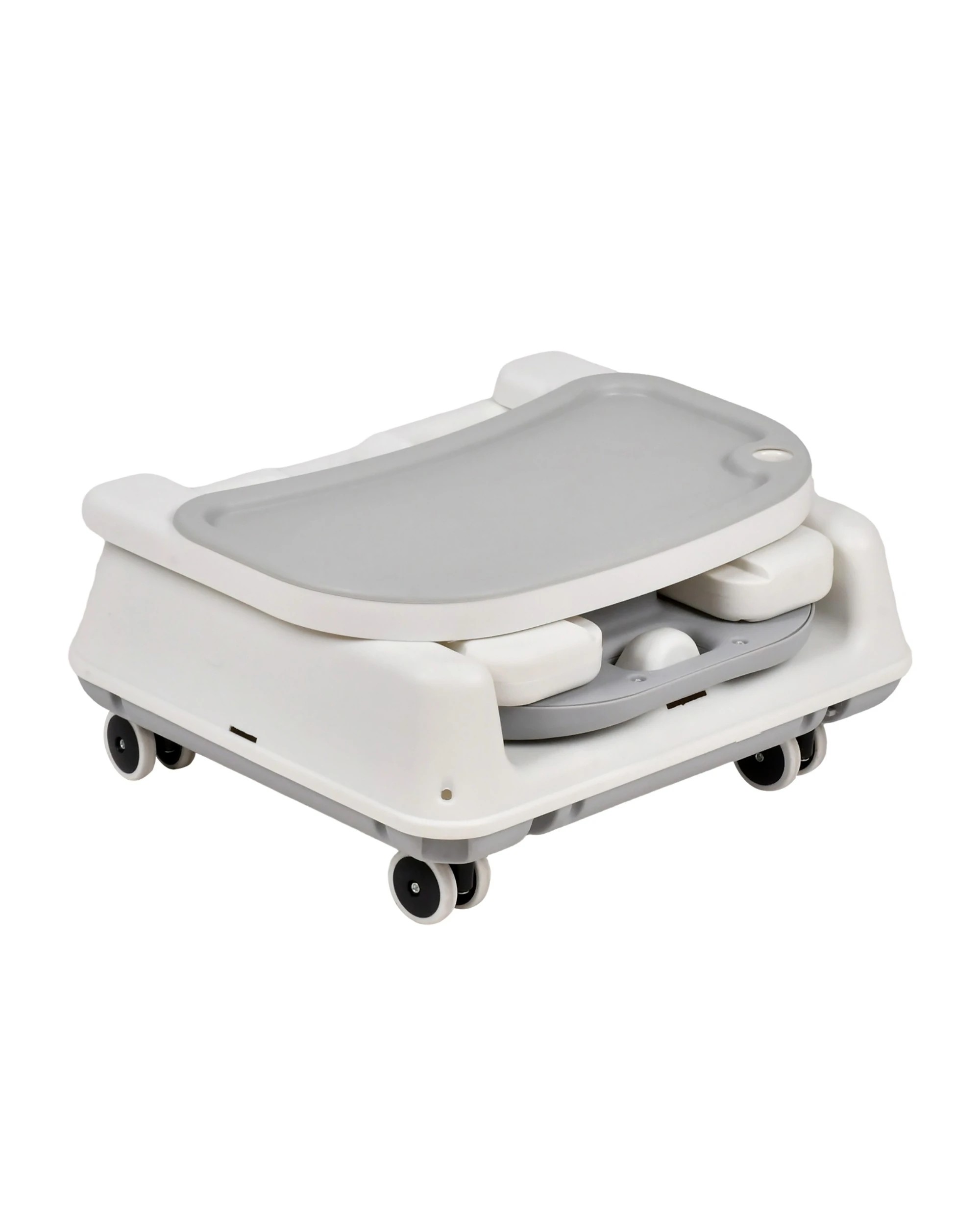7 Advwin  Baby High Chair Portable Foldable Infant Dining Seat - Grey, 7 of 9
