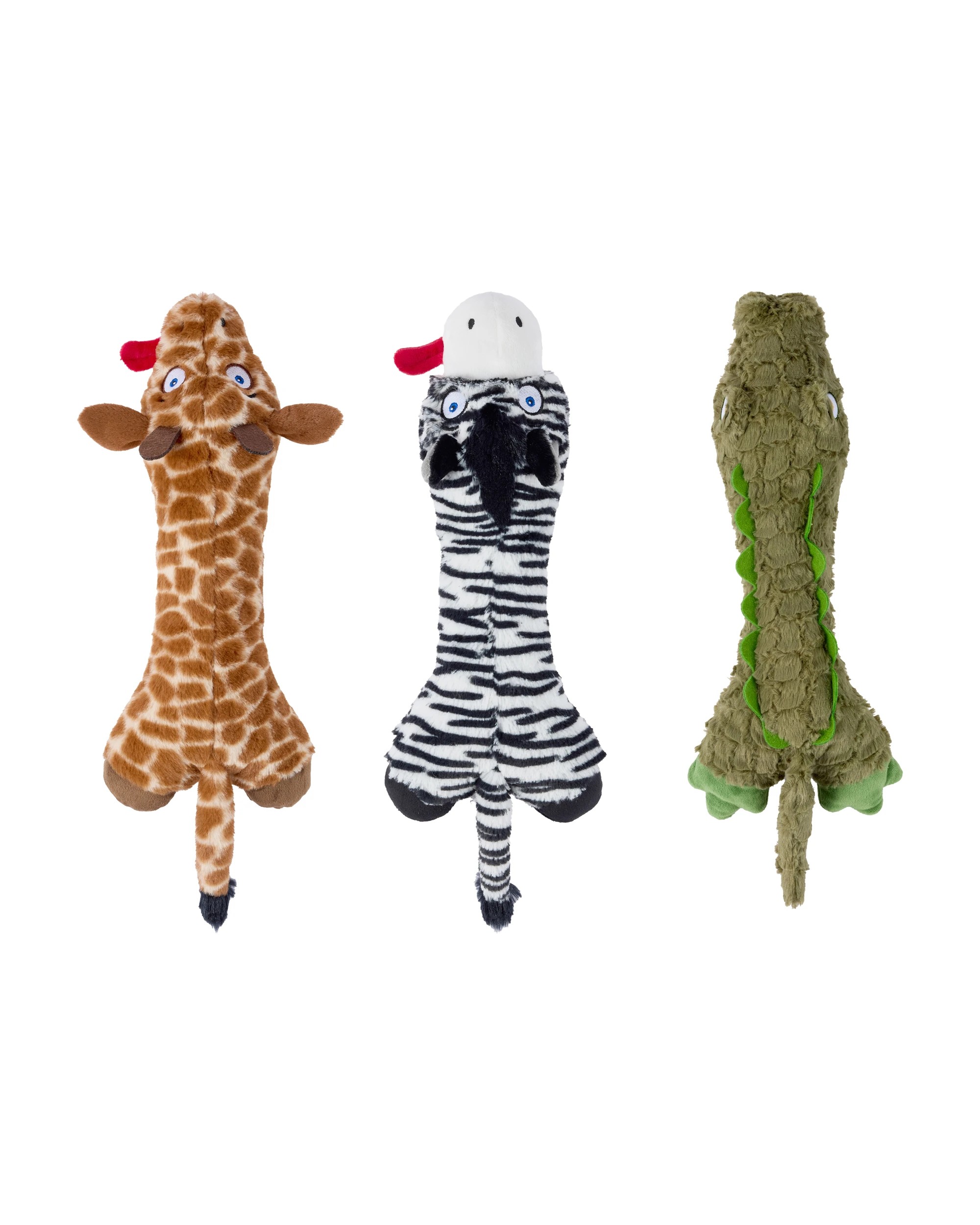 2 Pet Toy Shaker Plush - Large, Assorted, 2 of 7