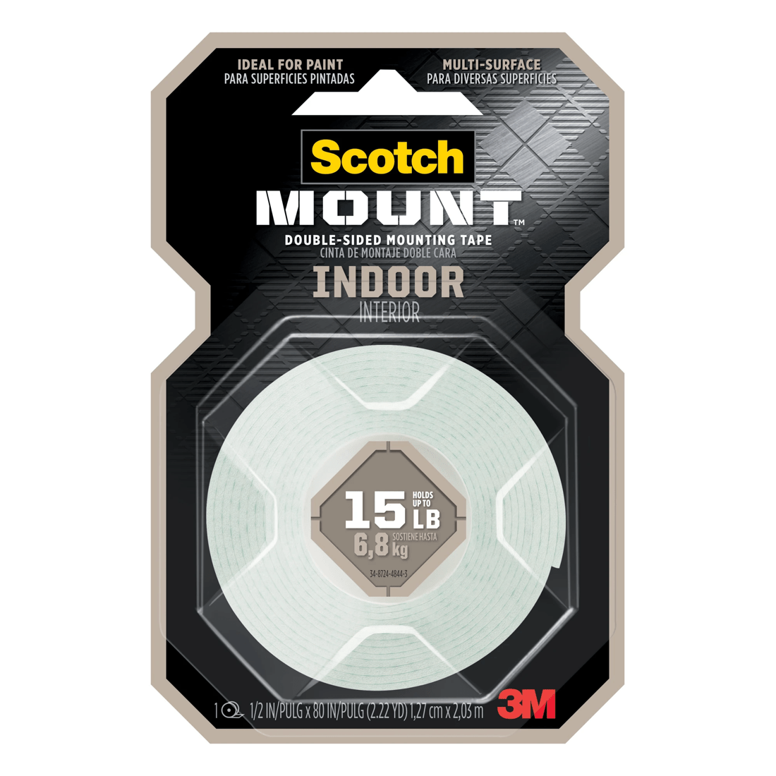 1 3M Scotch Mount Indoor Double-Sided Mounting Tape, 1 of 1