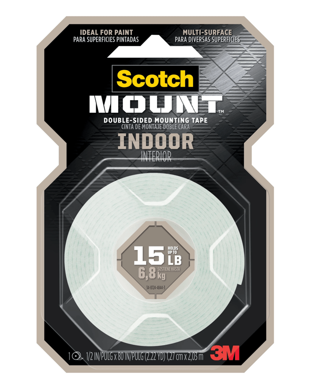 3M Scotch Mount Indoor Double-Sided Mounting 