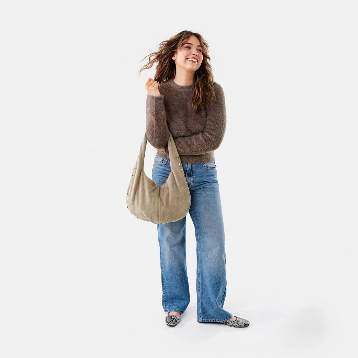 7 Shoulder Bag Sandy Bone, 7 of 10