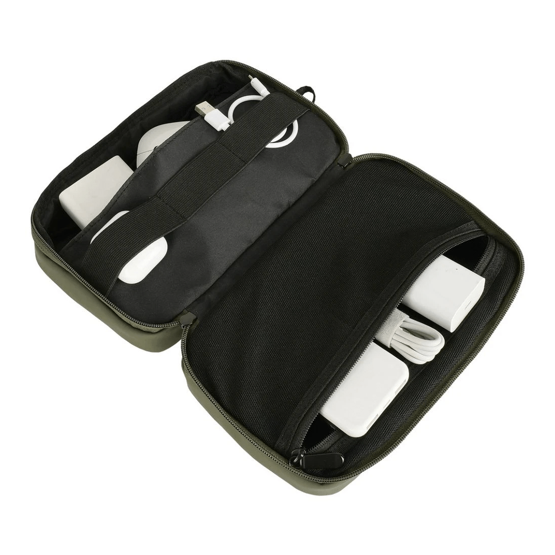 5 Otto Tech/Cable Organiser Large Olive, 5 of 6