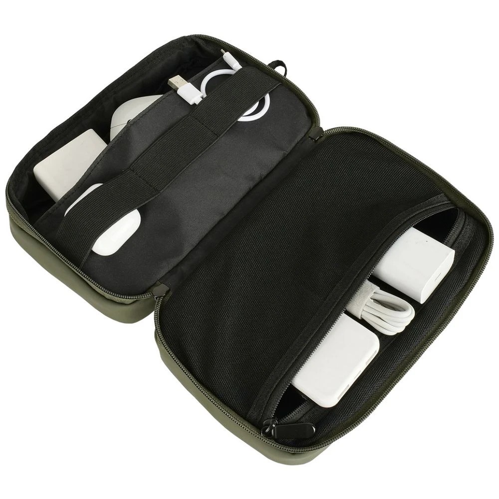 5 Otto Tech/Cable Organiser Large Olive, 5 of 6