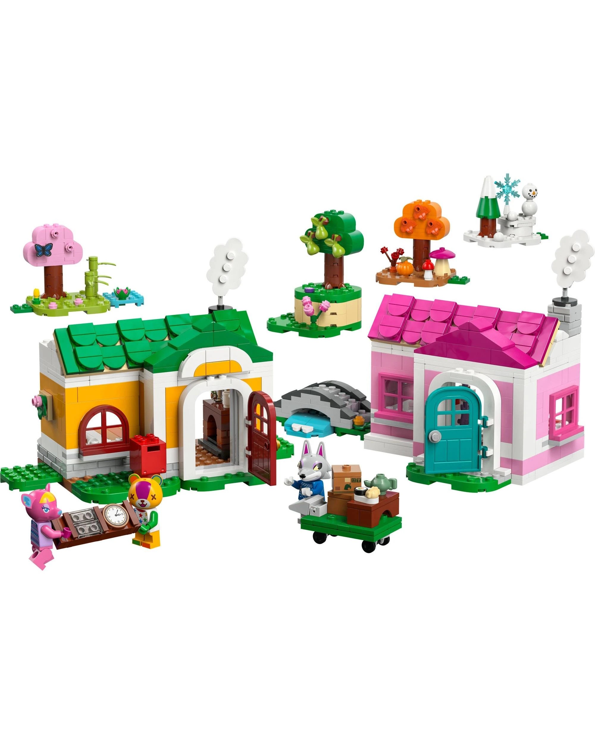 2 LEGO® Animal Crossing Creative Houses: Seasons of Fun 77057 - Multi, 2 of 10