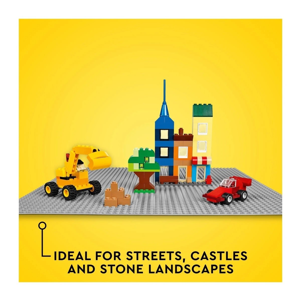 3 LEGO Classic Gray Baseplate 11024, 3 of 10