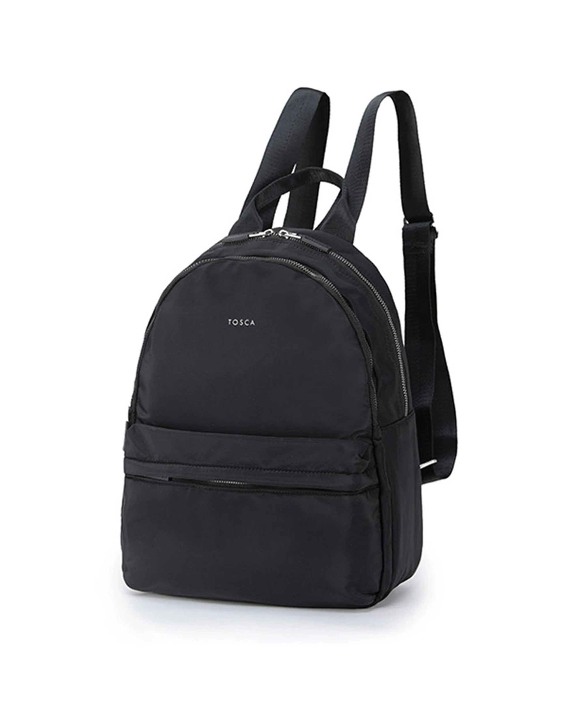 1 Tosca Daily Shoulder Laptop School Backpack - Black, 1 of 4