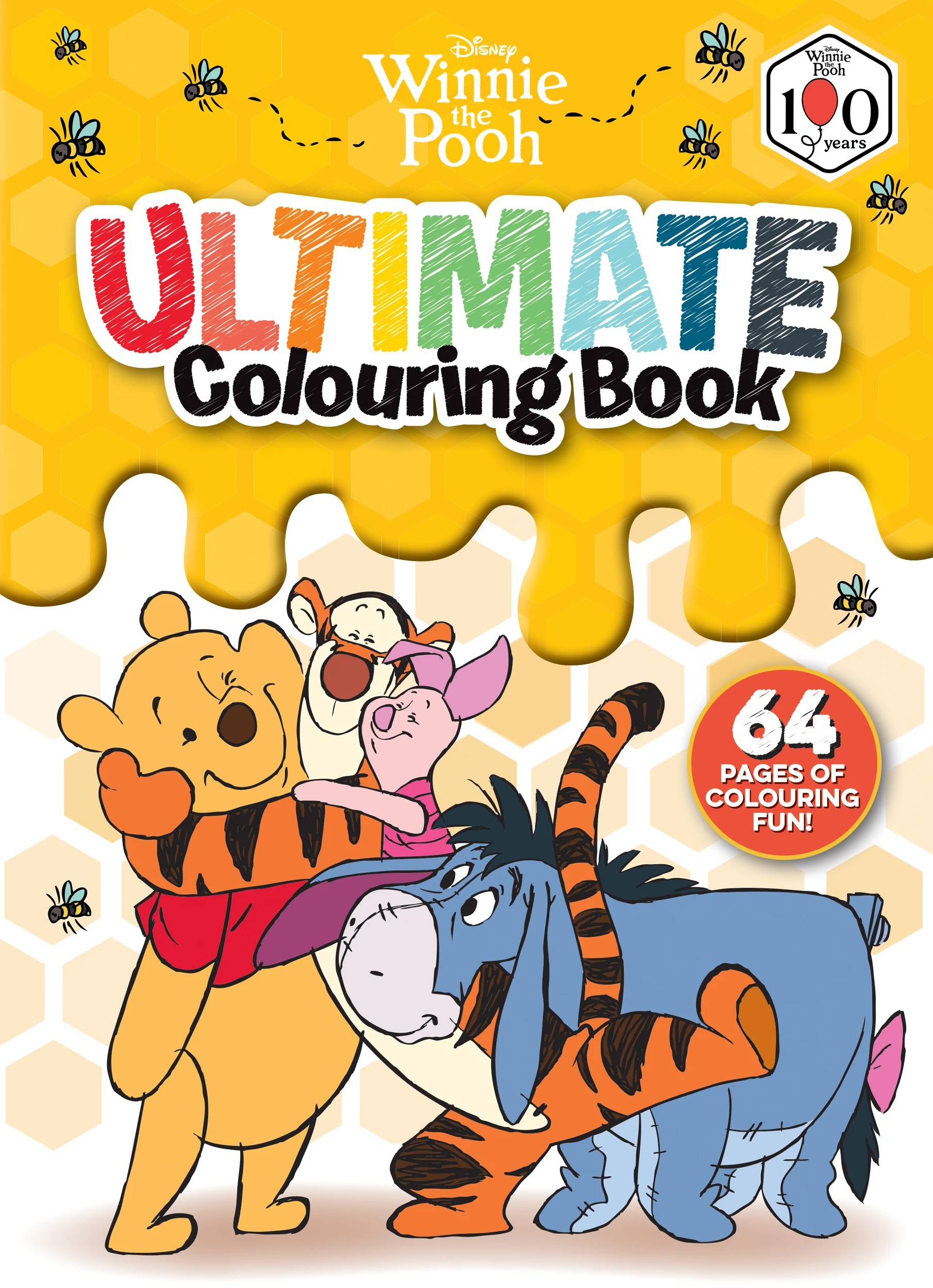1 Disney Winnie the Pooh: Ultimate Colouring Book, 1 of 1