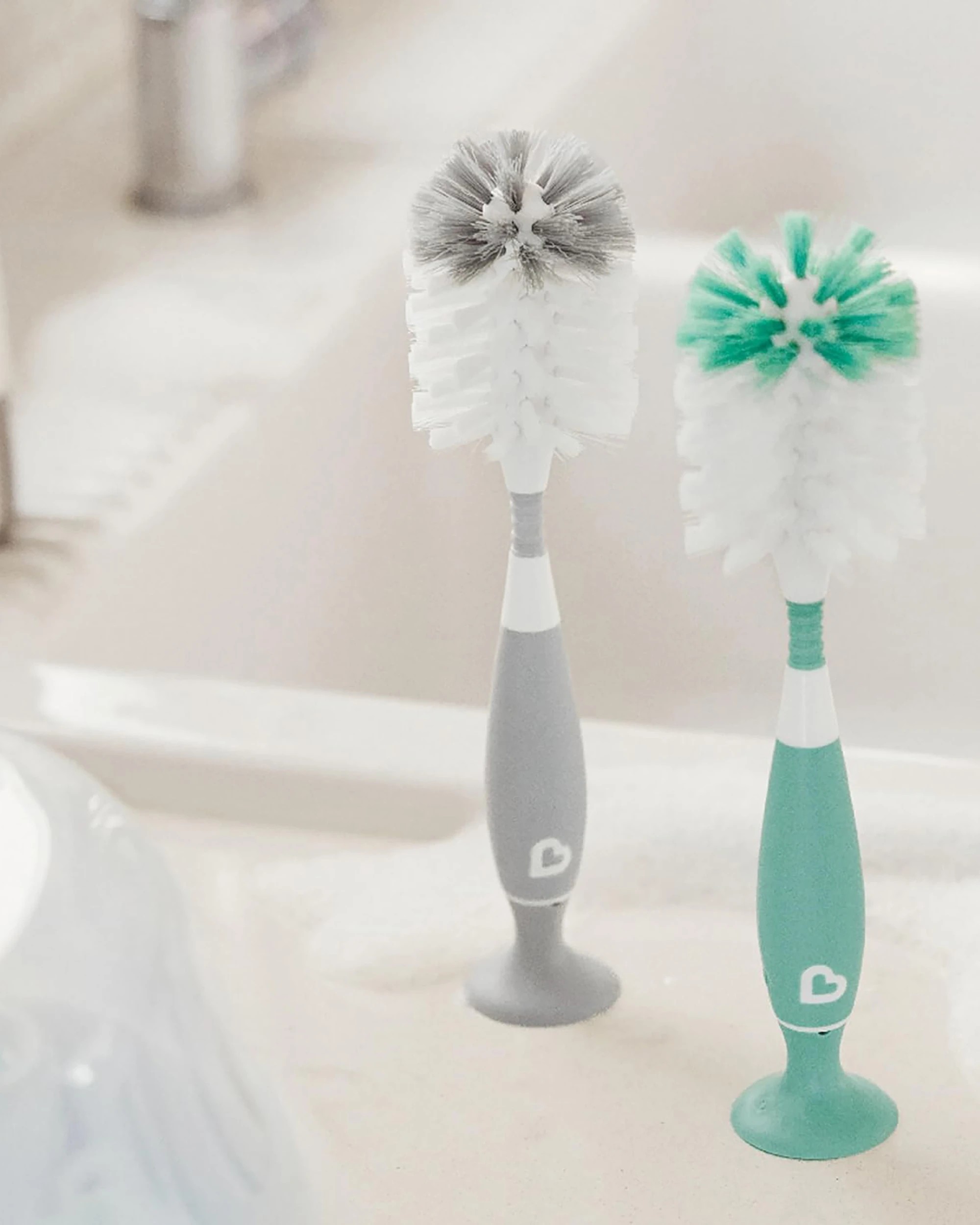 5 Munchkin Bristle Bottle Brush - Assorted - Multi, 5 of 8
