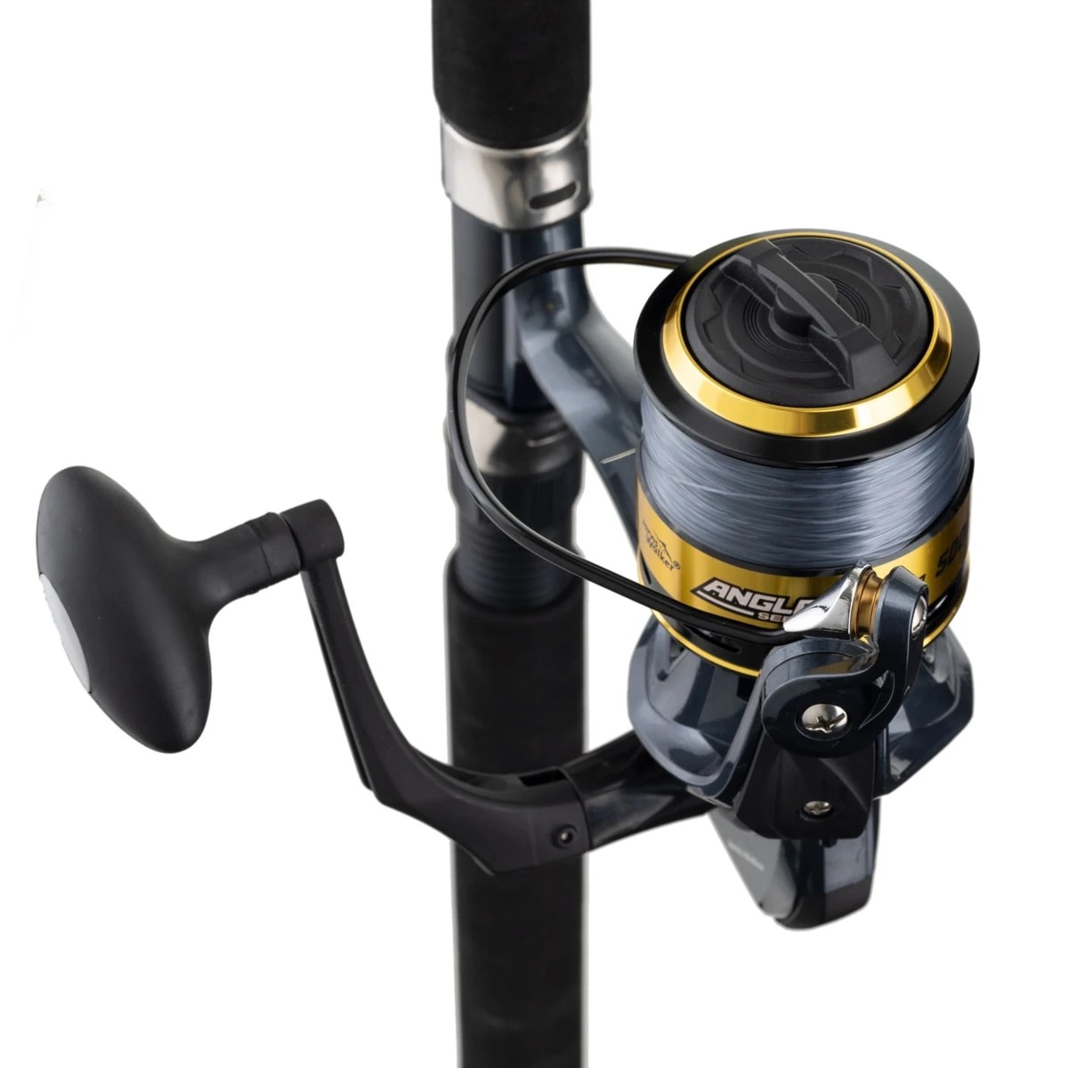 2 Jarvis Walker Angler Series 2 General Purpose Combo - 8ft., Black and Grey, 2 of 8