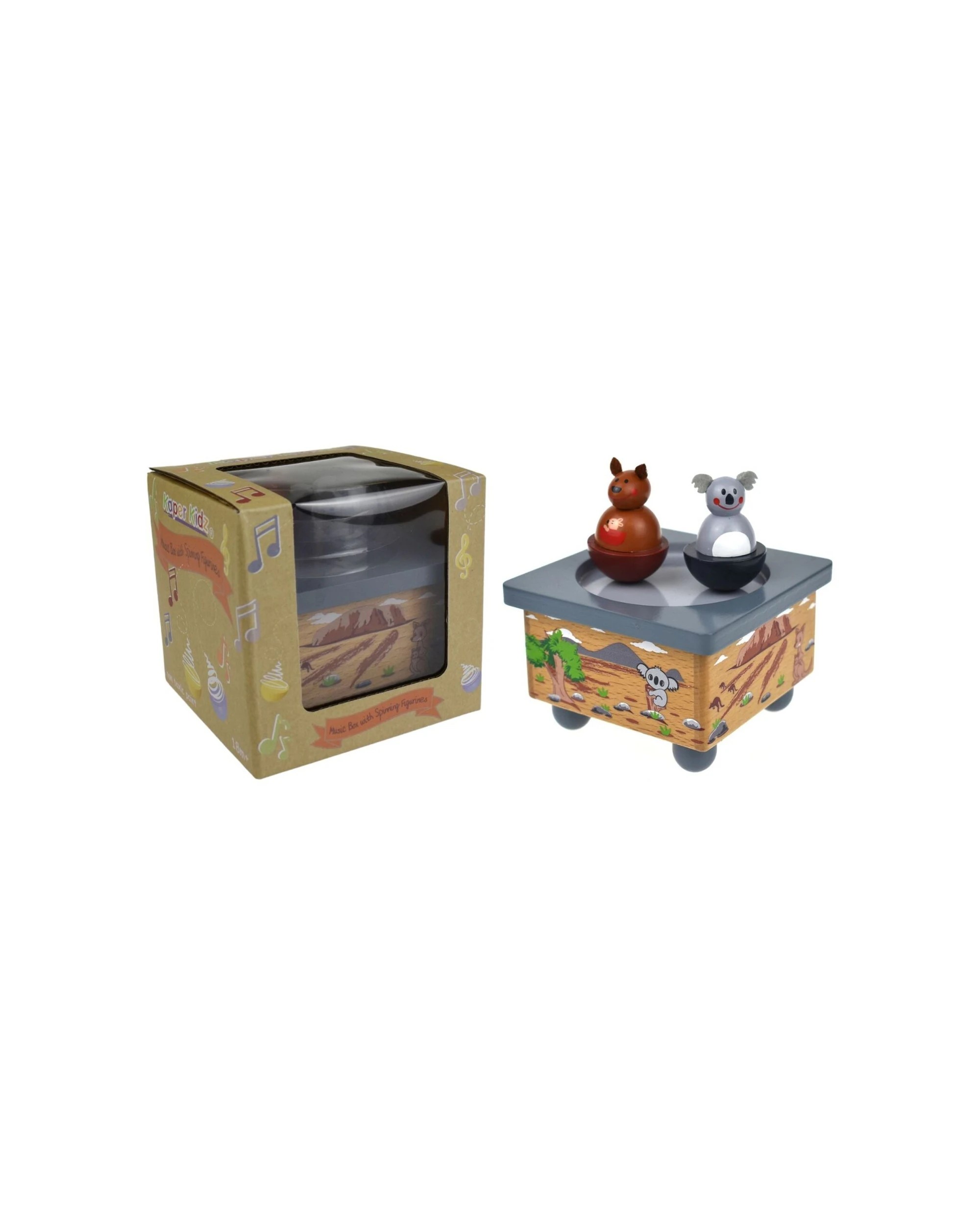 1 Kaper Kidz Dancing Magnetic Music Box Koala & Kangaroo Kids - Multi, 1 of 8