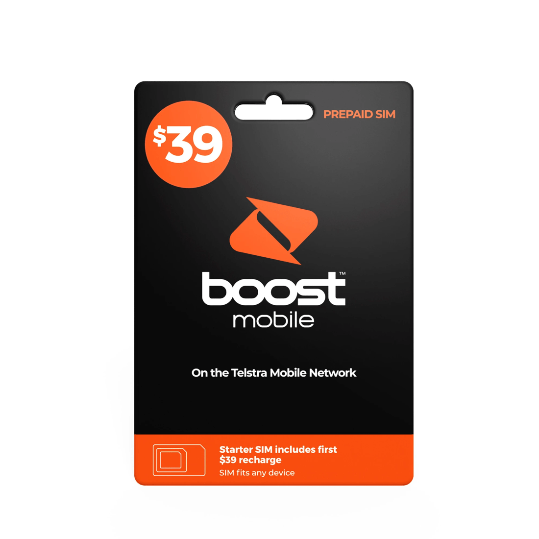 1 Boost Telstra $39 Prepaid SIM, 1 of 1