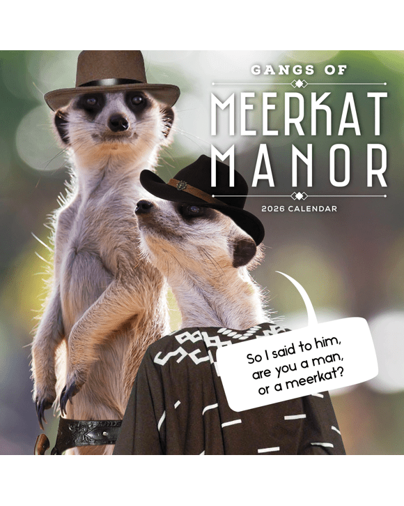 Gangs of Meerkat Manor 2026 Calendar