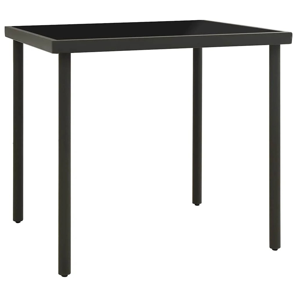 2 vidaXL Outdoor dining table Durable - Grey, 2 of 4